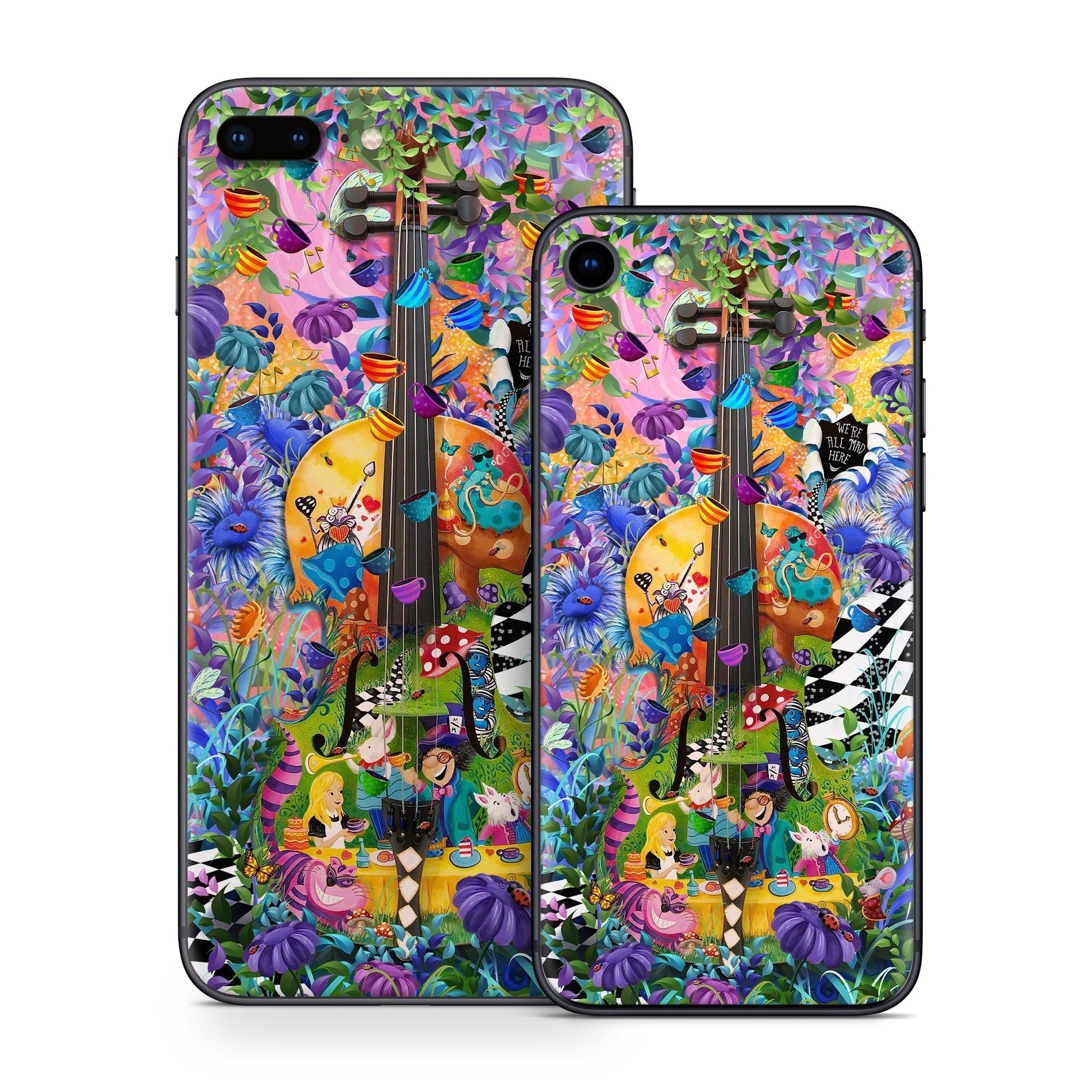 Alice's Wonderland Tea Party - Apple iPhone 8 Skin