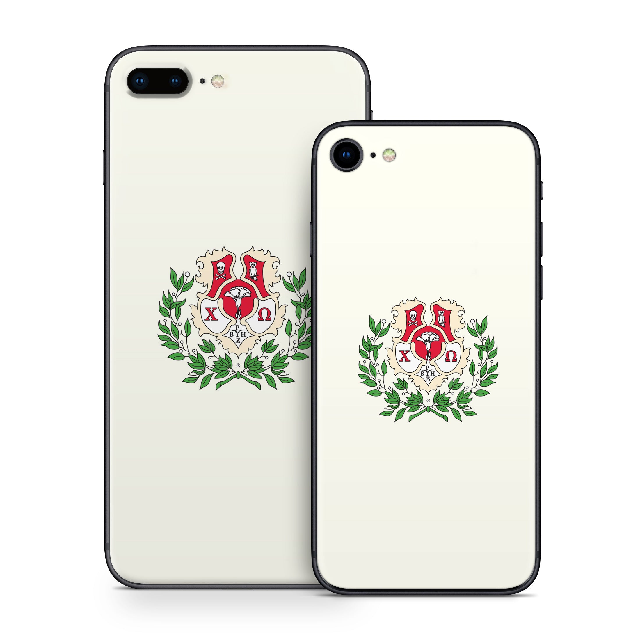 Chi Omega Crest Cream - Apple iPhone 8 Skin