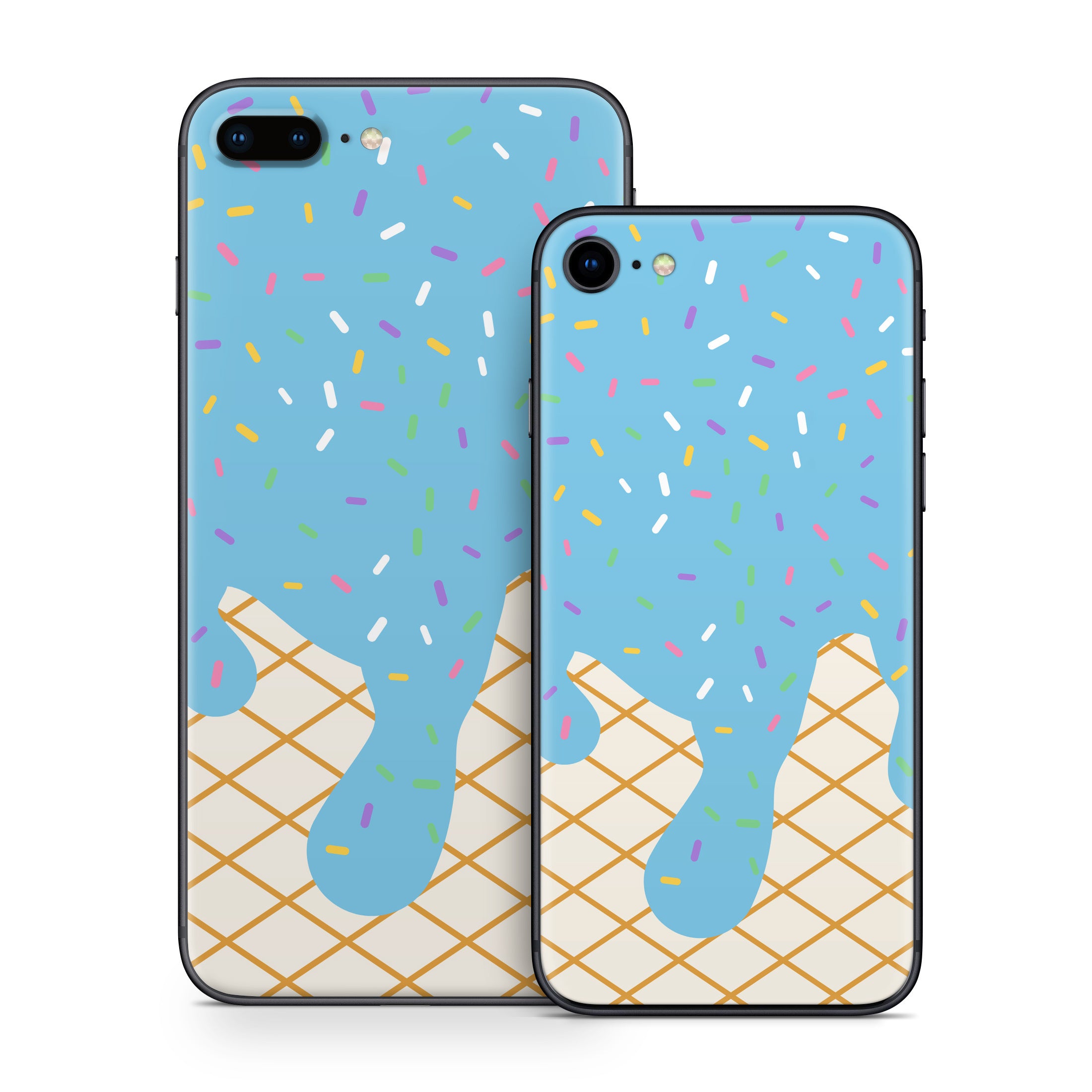Cotton Candy Ice Cream Drip - Apple iPhone 8 Skin