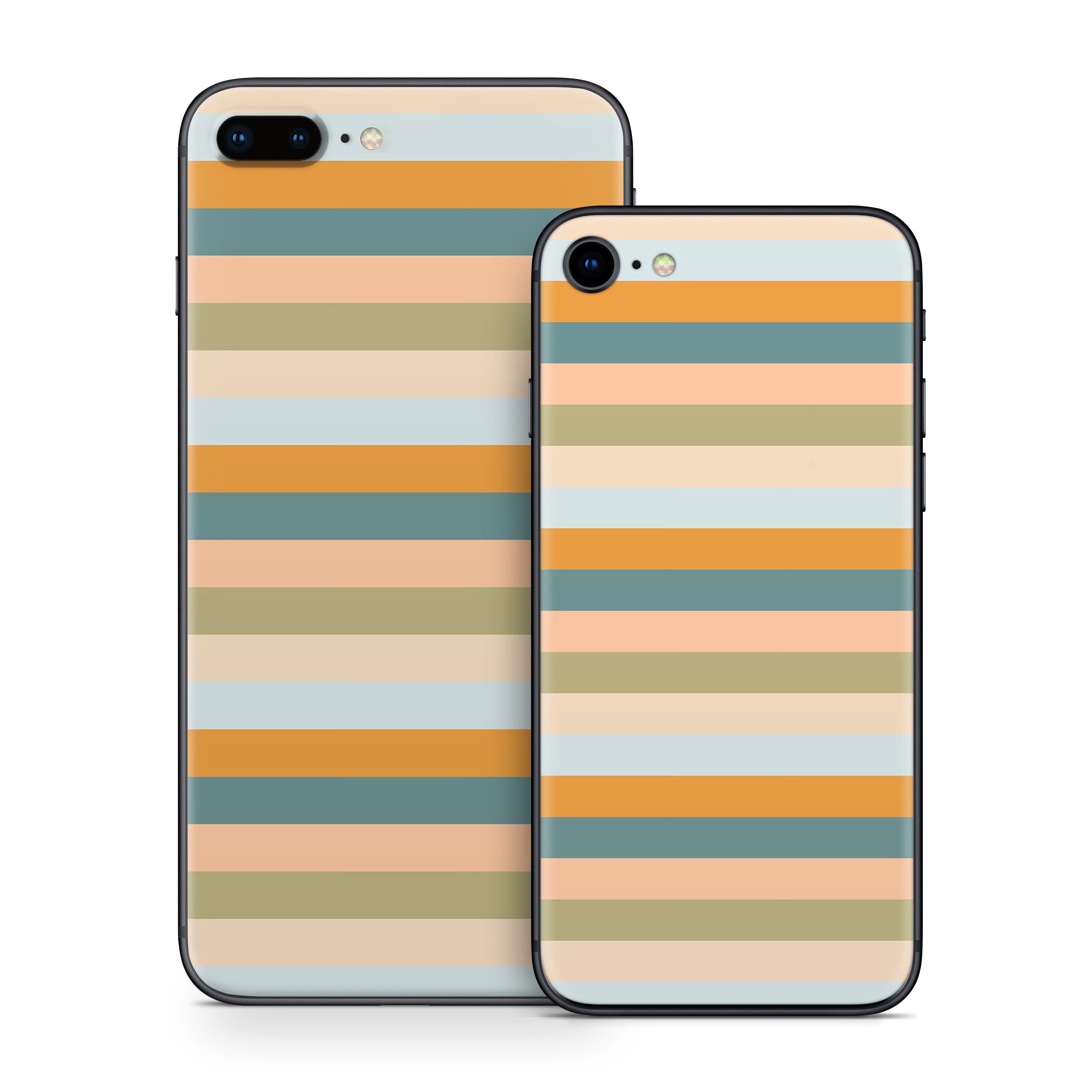 Earth Stripes - Apple iPhone 8 Skin