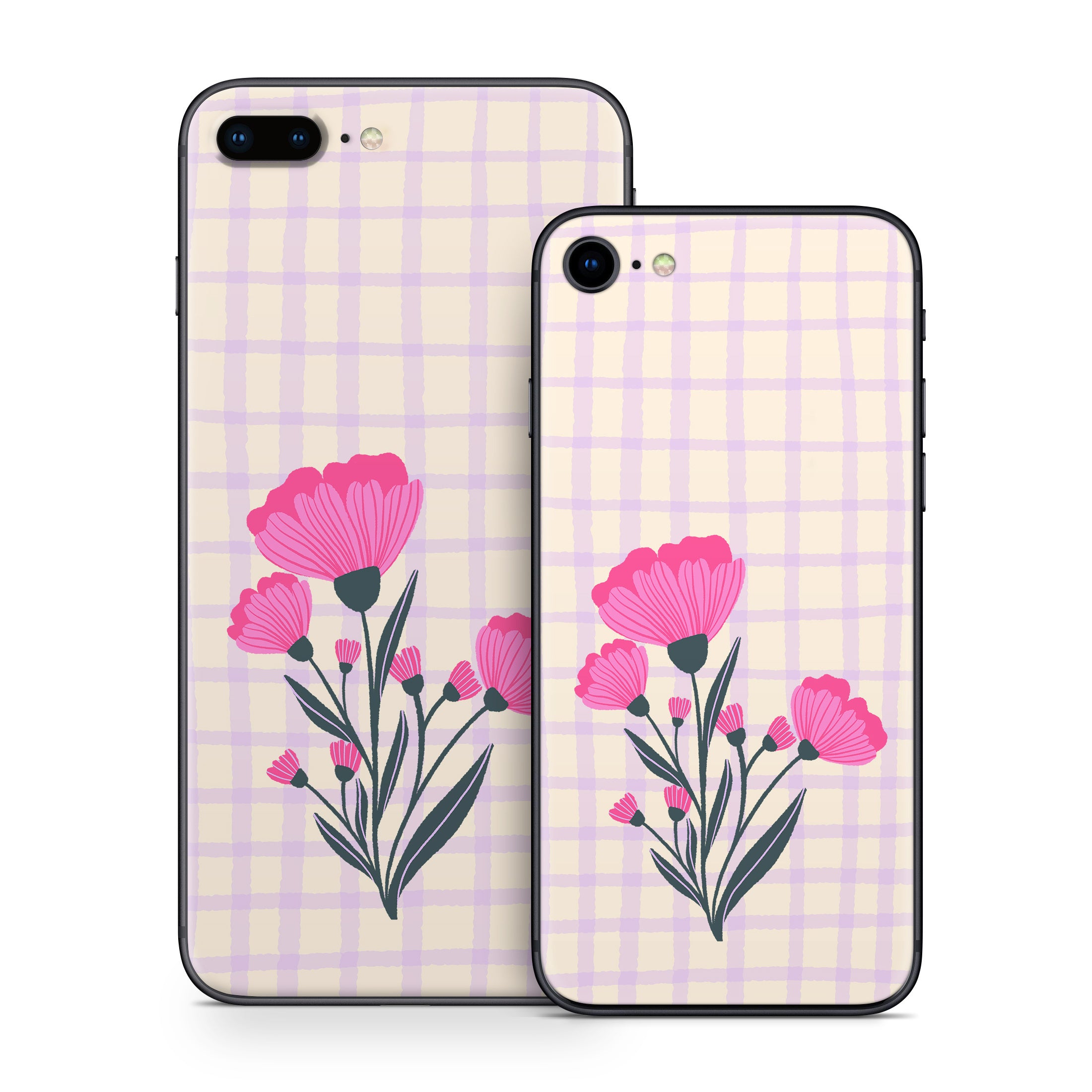 Floral Bouquet Grid - Apple iPhone 8 Skin