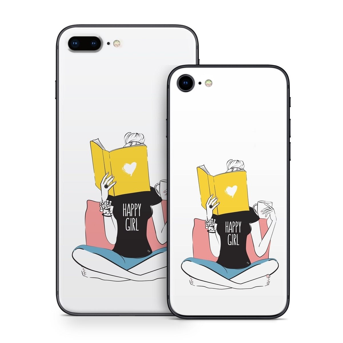 Happy Girl - Apple iPhone 8 Skin
