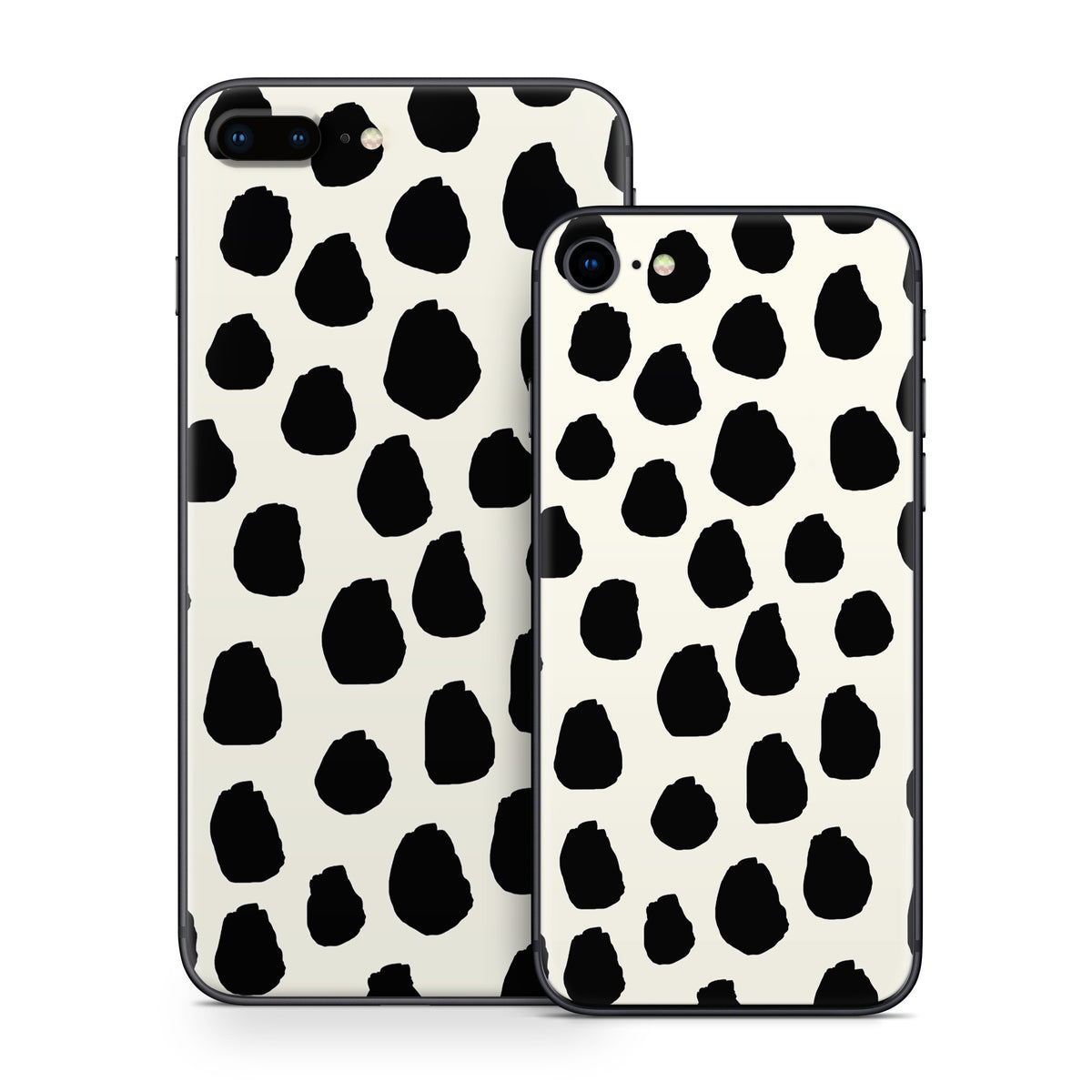 Inky Spots Cream - Apple iPhone 8 Skin