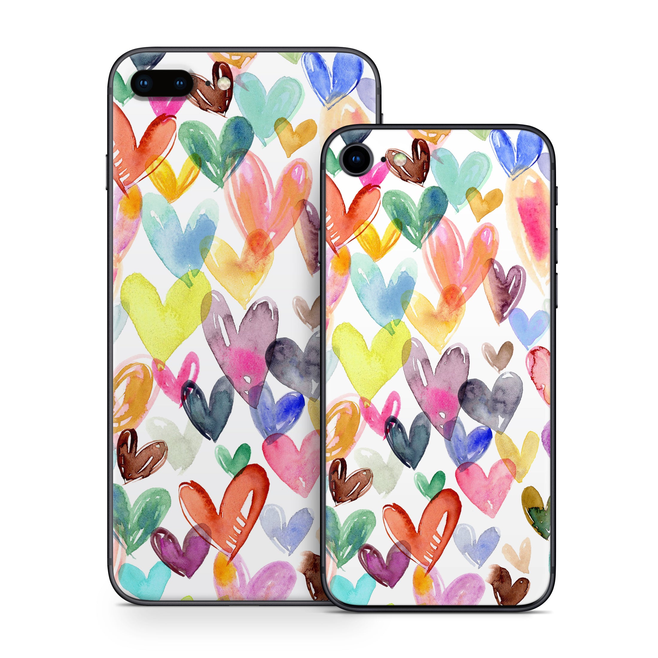 Juvi Hearts - Apple iPhone 8 Skin