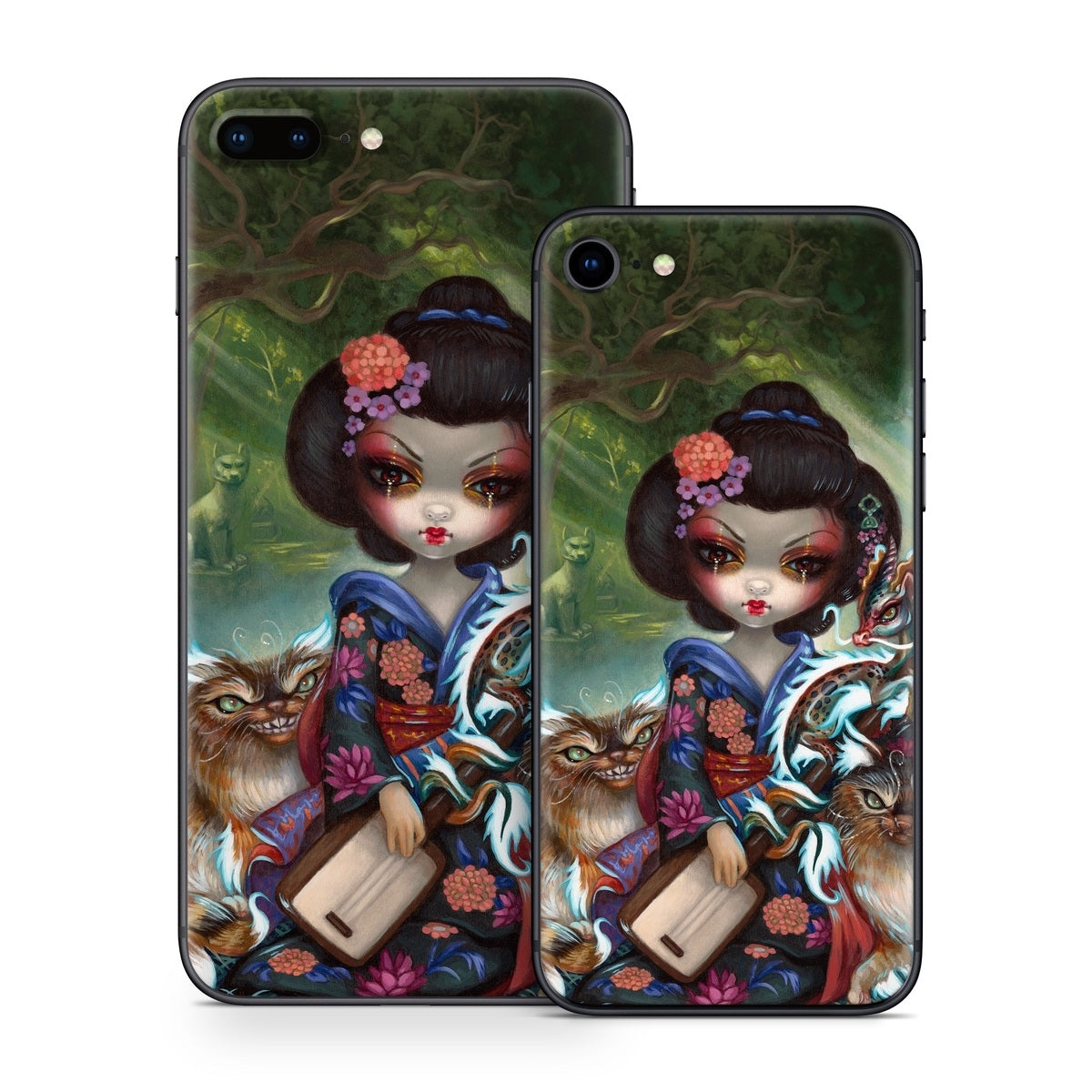 Kirin and Bakeneko - Apple iPhone 8 Skin