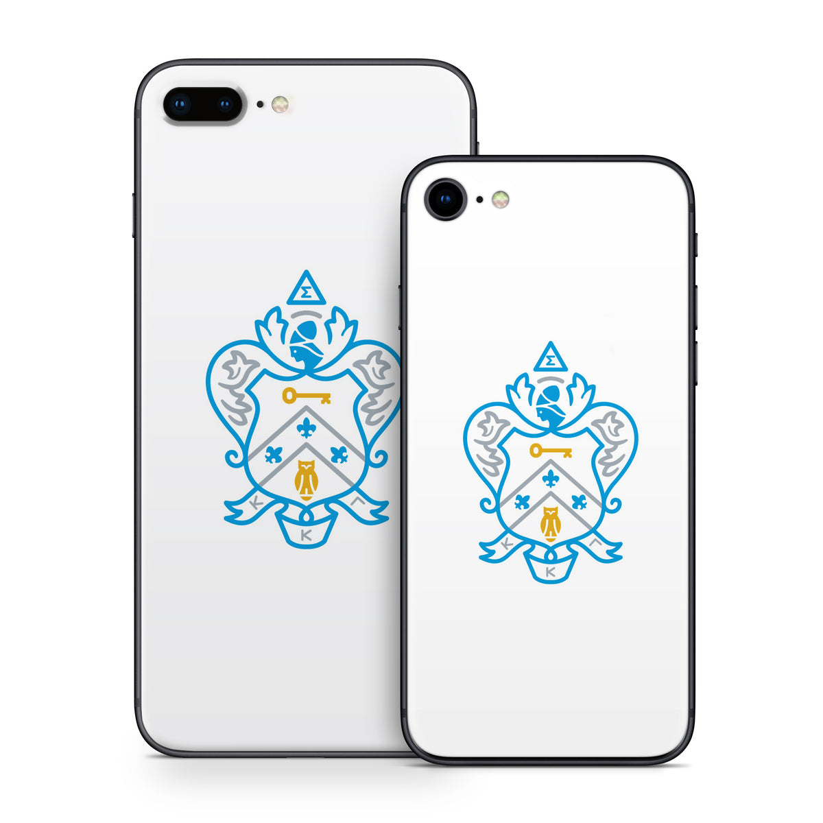Kappa Kappa Gamma Coat of Arms White - Apple iPhone 8 Skin