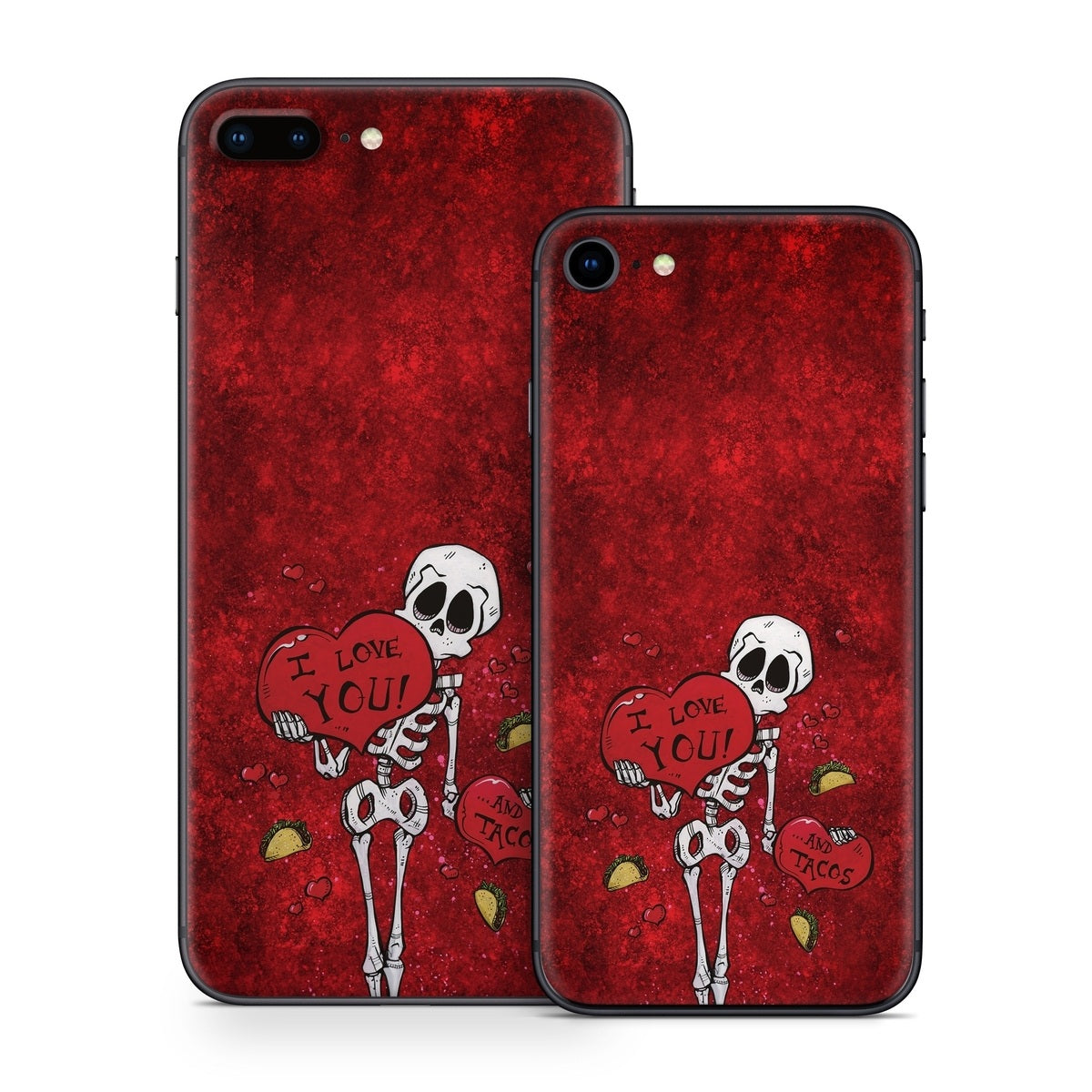 I Love You And Tacos - Apple iPhone 8 Skin