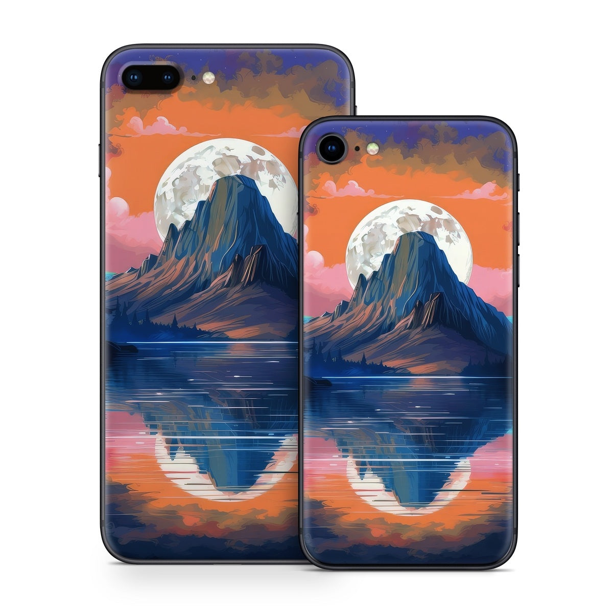 Mountain Moonrise - Apple iPhone 8 Skin