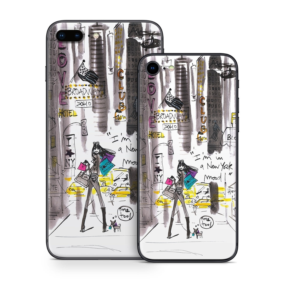 My New York Mood - Apple iPhone 8 Skin
