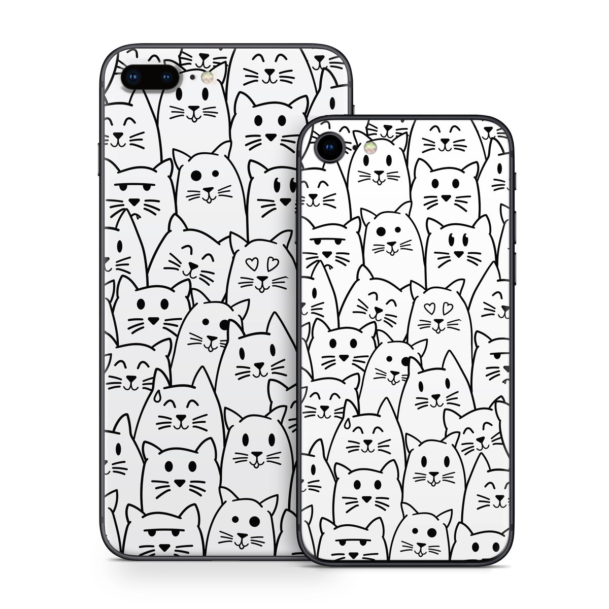 Moody Cats - Apple iPhone 8 Skin
