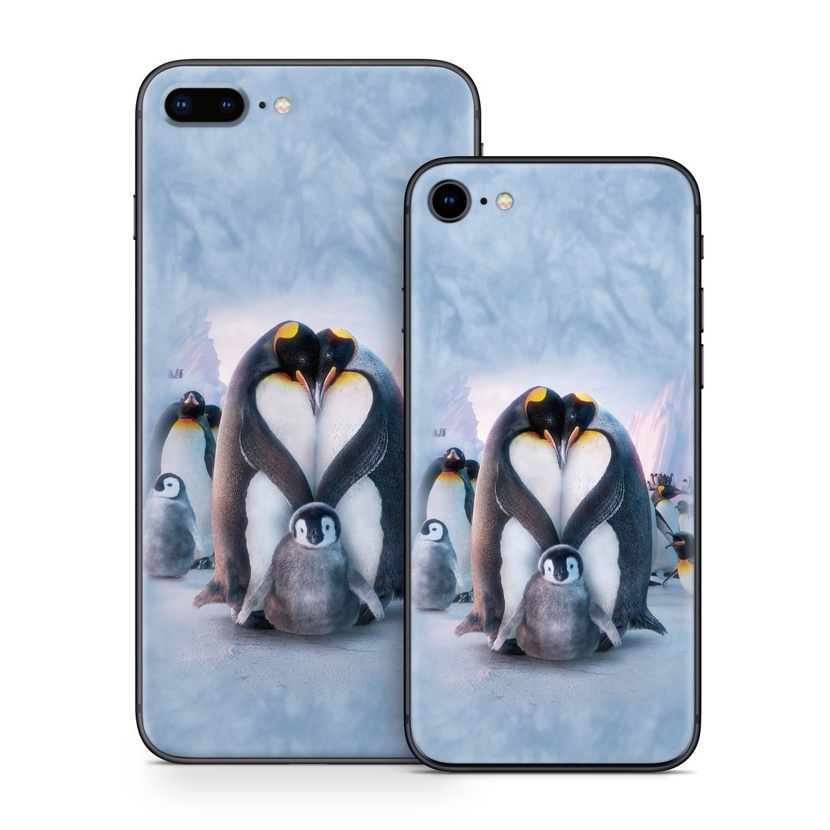 Penguin Heart - Apple iPhone 8 Skin