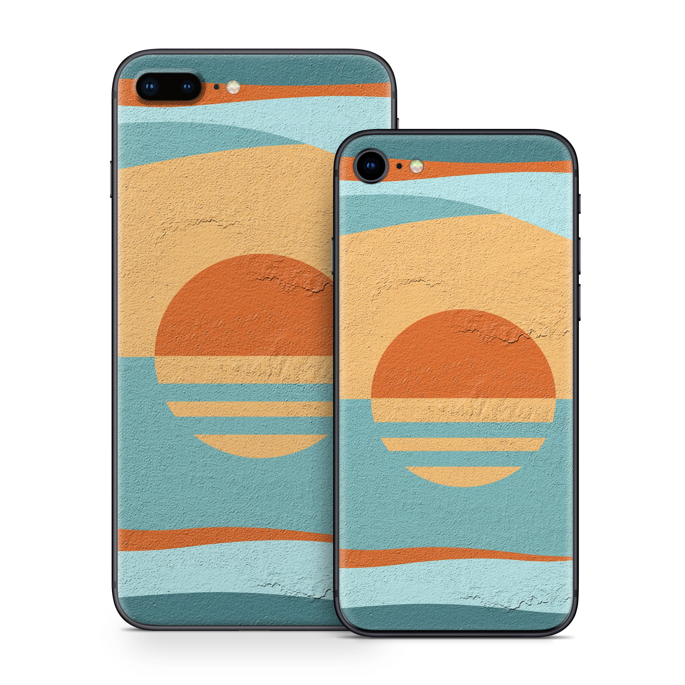 Retro Sunset - Apple iPhone 8 Skin