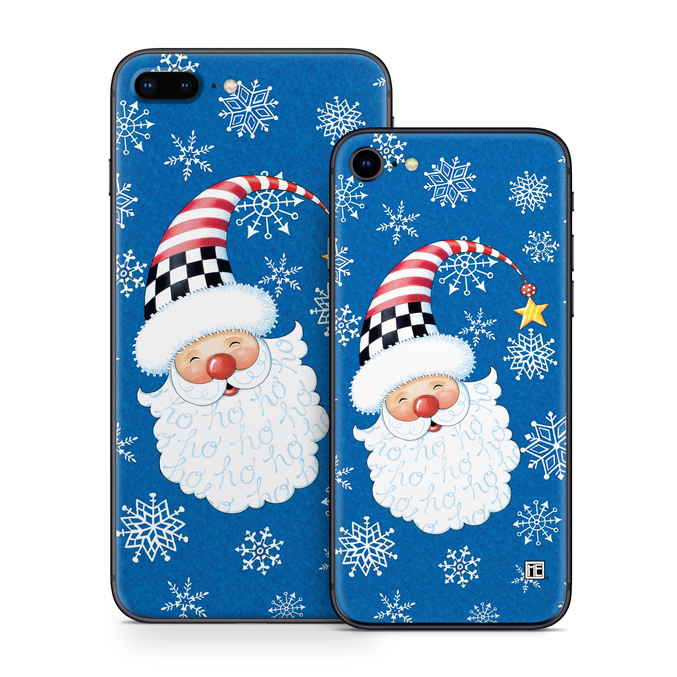 Santa Snowflake - Apple iPhone 8 Skin