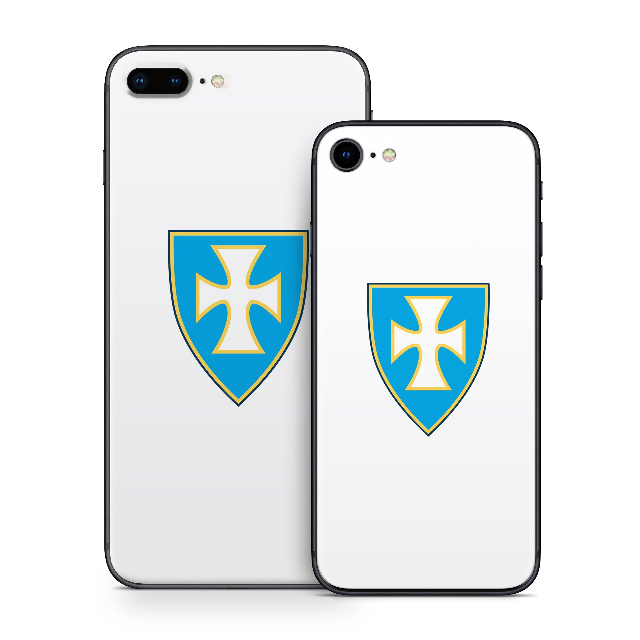 Sigma Chi Shield White - Apple iPhone 8 Skin