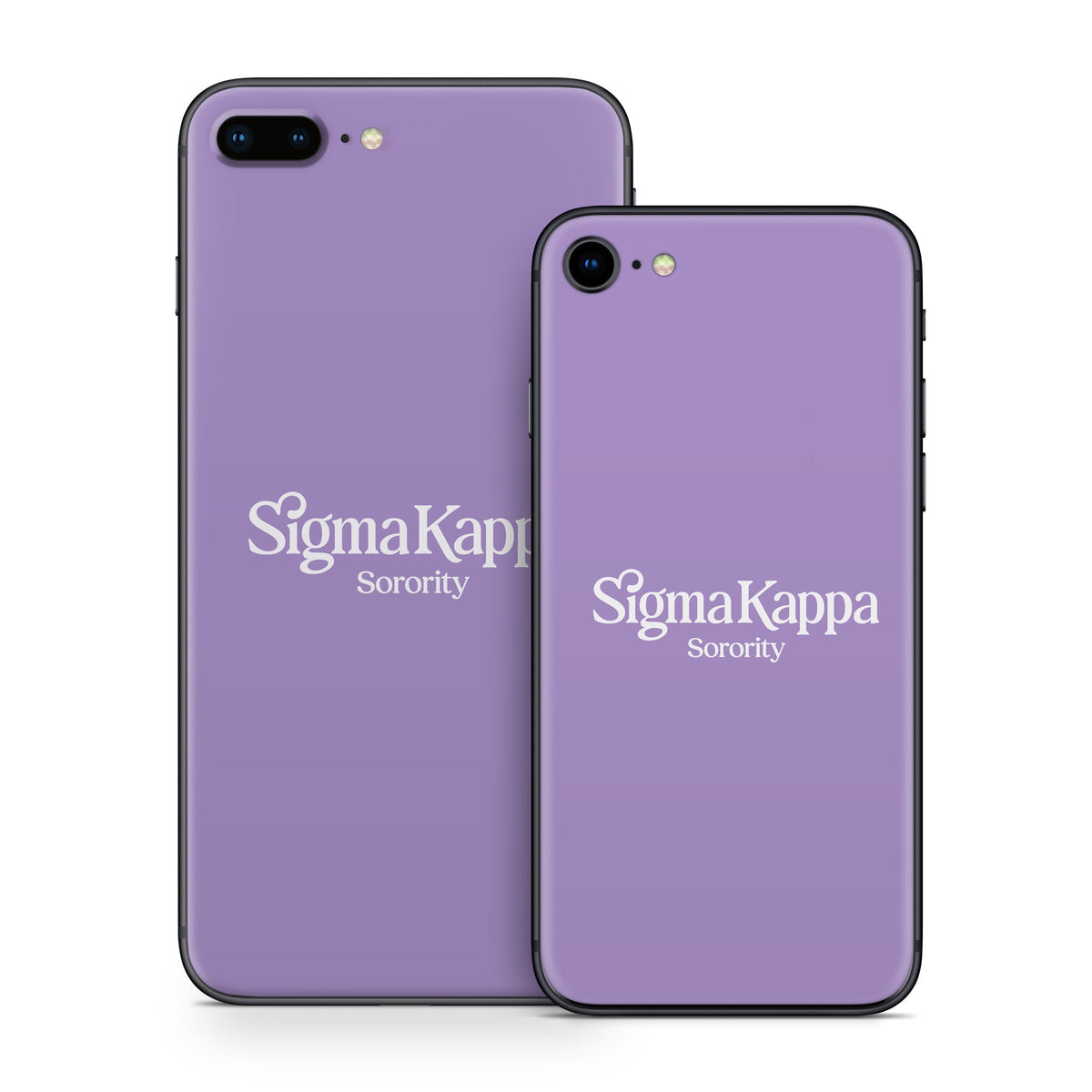 Sigma Kappa Sorority Logo Dove Love on Legacy Lavender - Apple iPhone 8 Skin