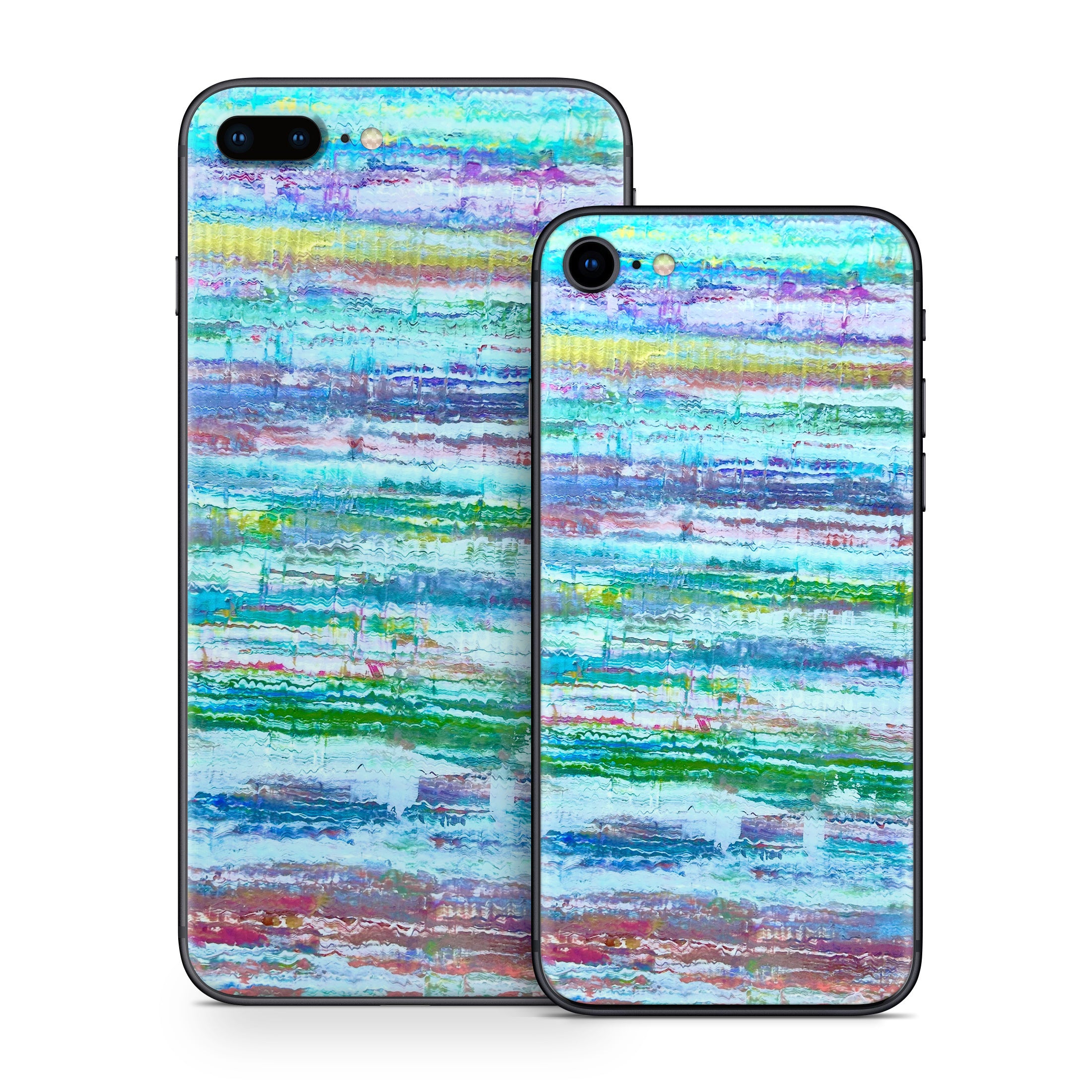 Textured Stripes - Apple iPhone 8 Skin
