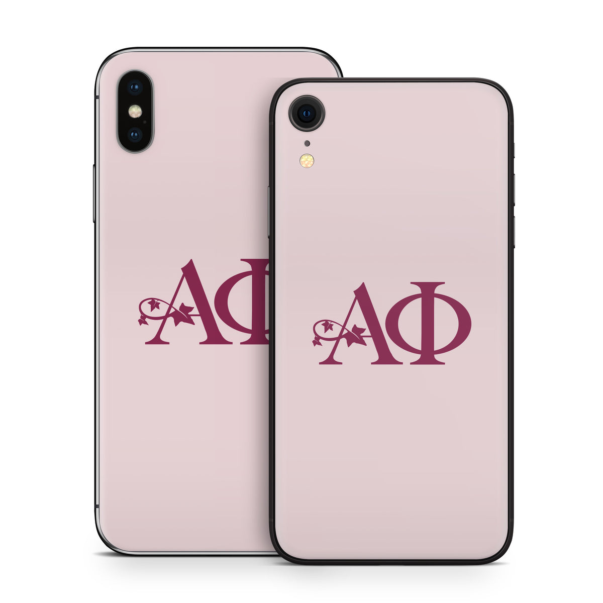 Alpha Phi Greek Letters Ivory - Apple iPhone X Skin