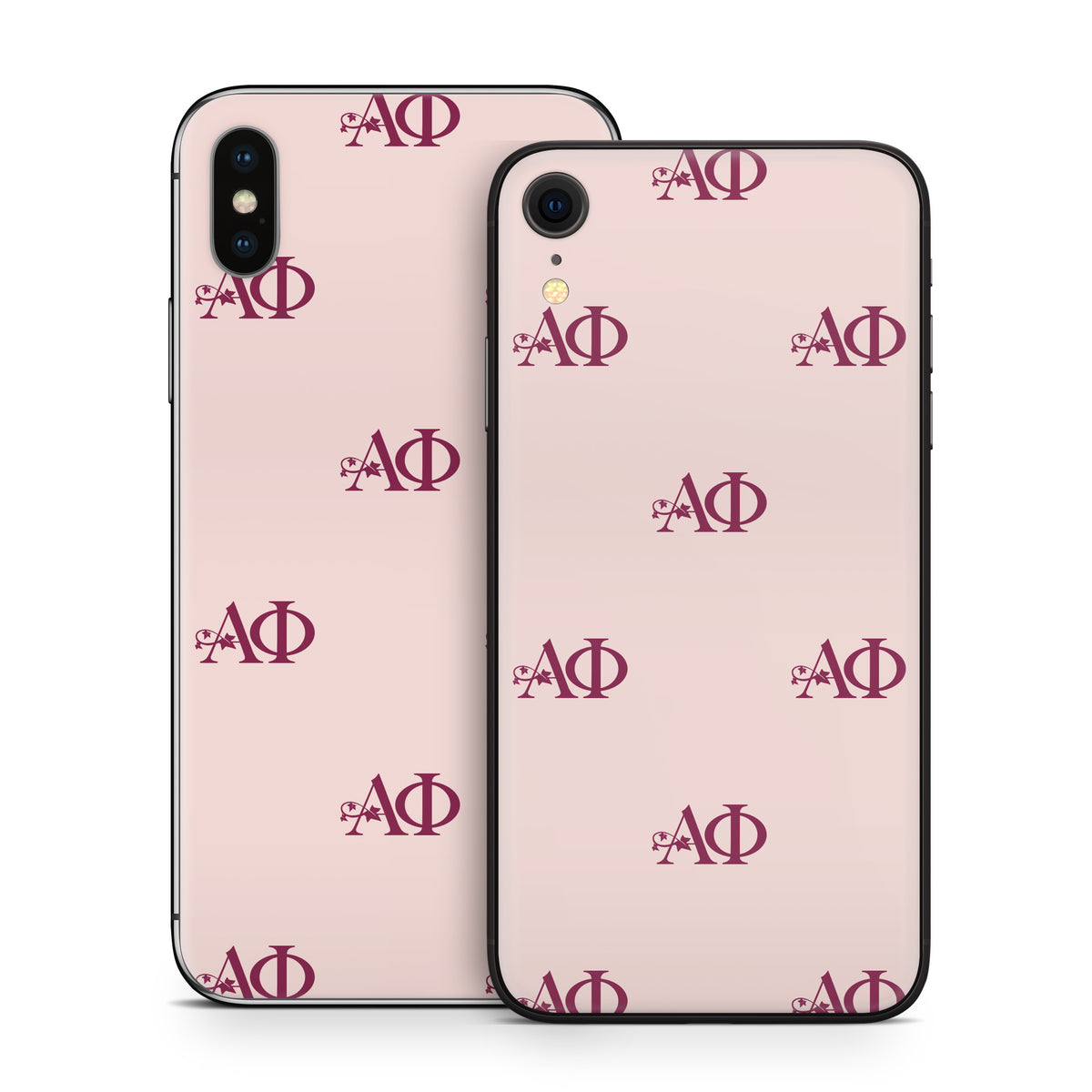 Alpha Phi Pattern - Apple iPhone X Skin