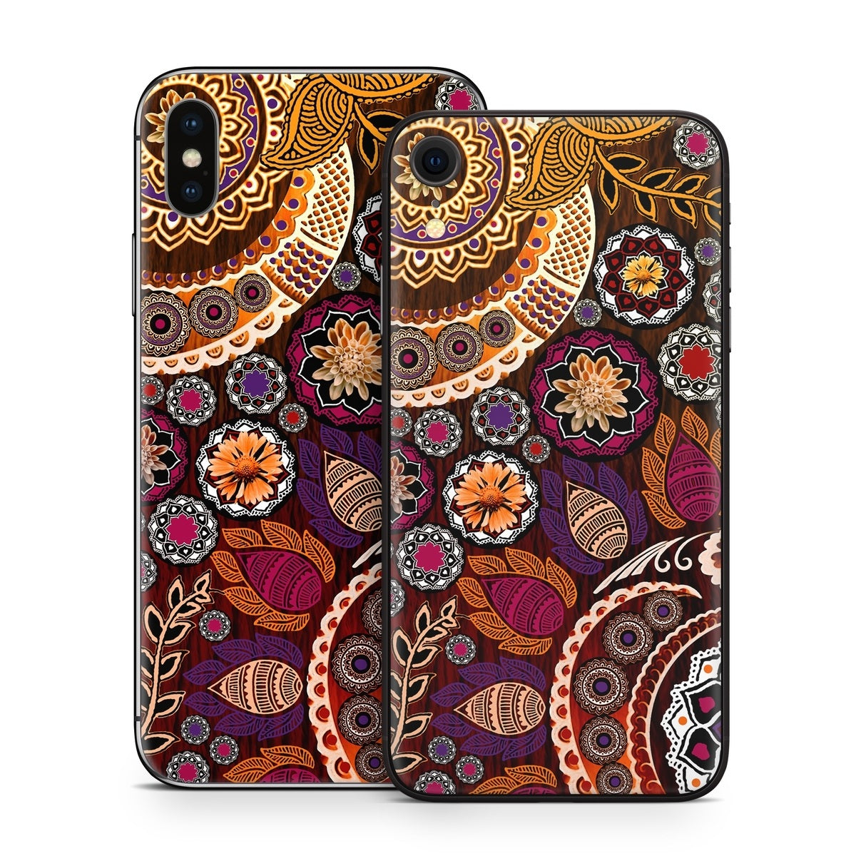 Autumn Mehndi - Apple iPhone X Skin