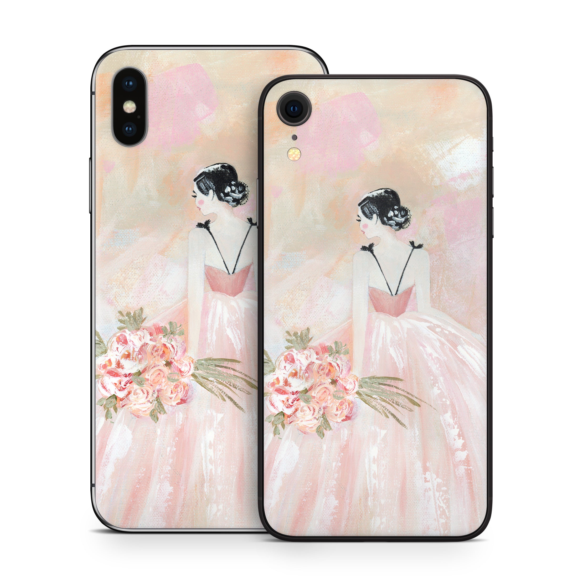Blush Glam Girl - Apple iPhone X Skin