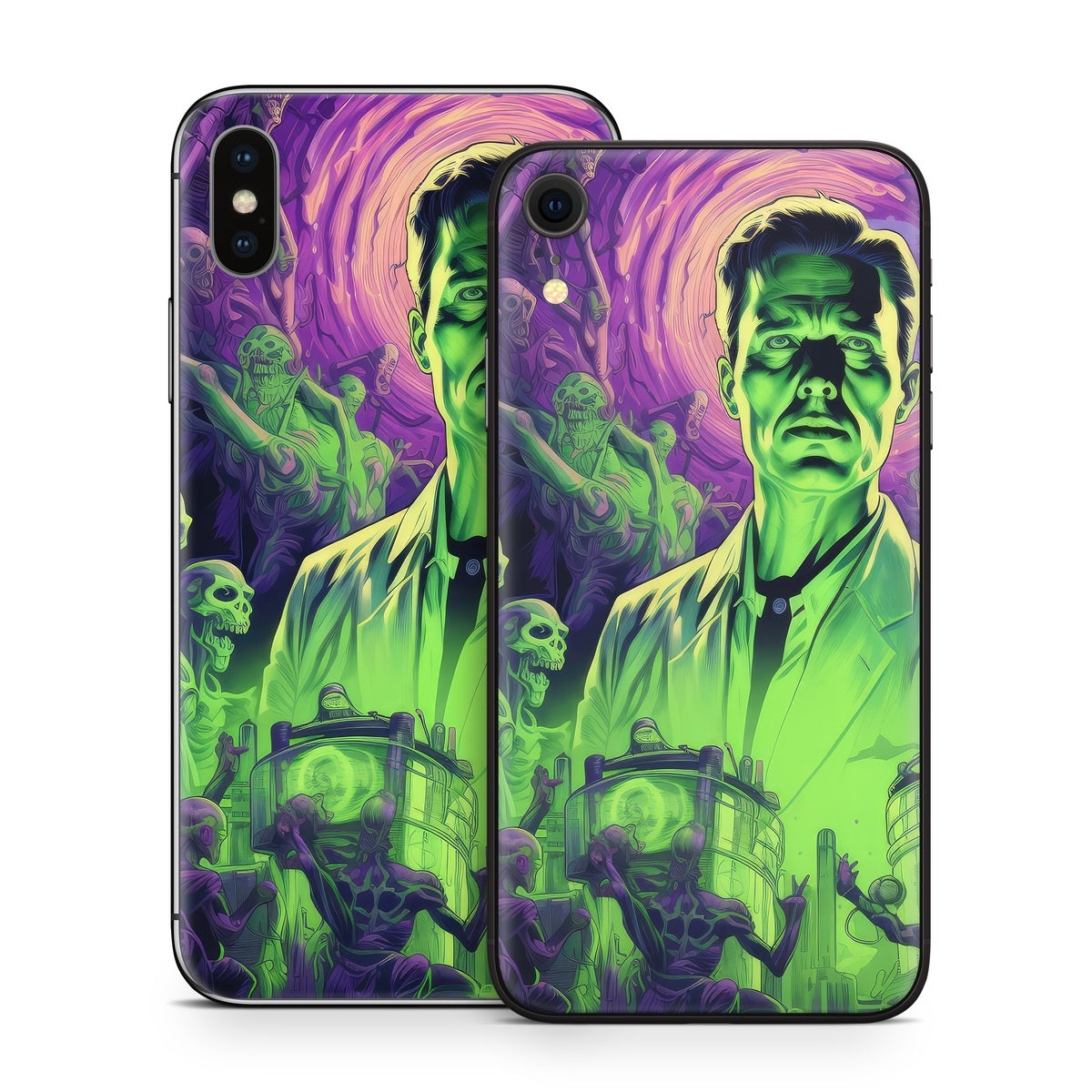 B-Movie Horror - Apple iPhone X Skin