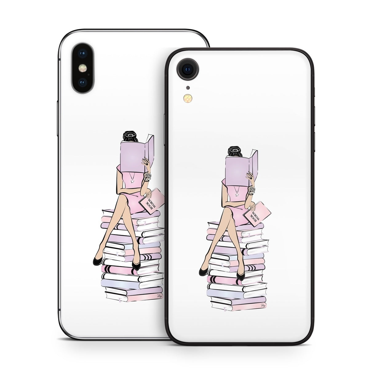 Bookworm - Apple iPhone X Skin