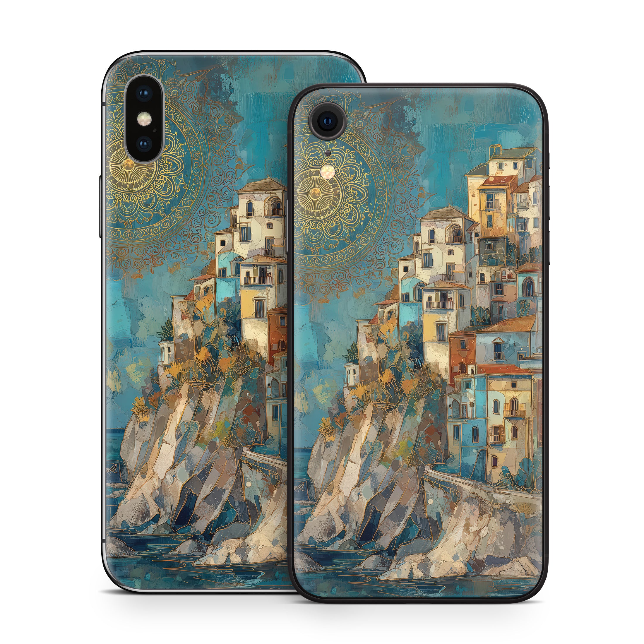 Coastal Town - Apple iPhone X Skin
