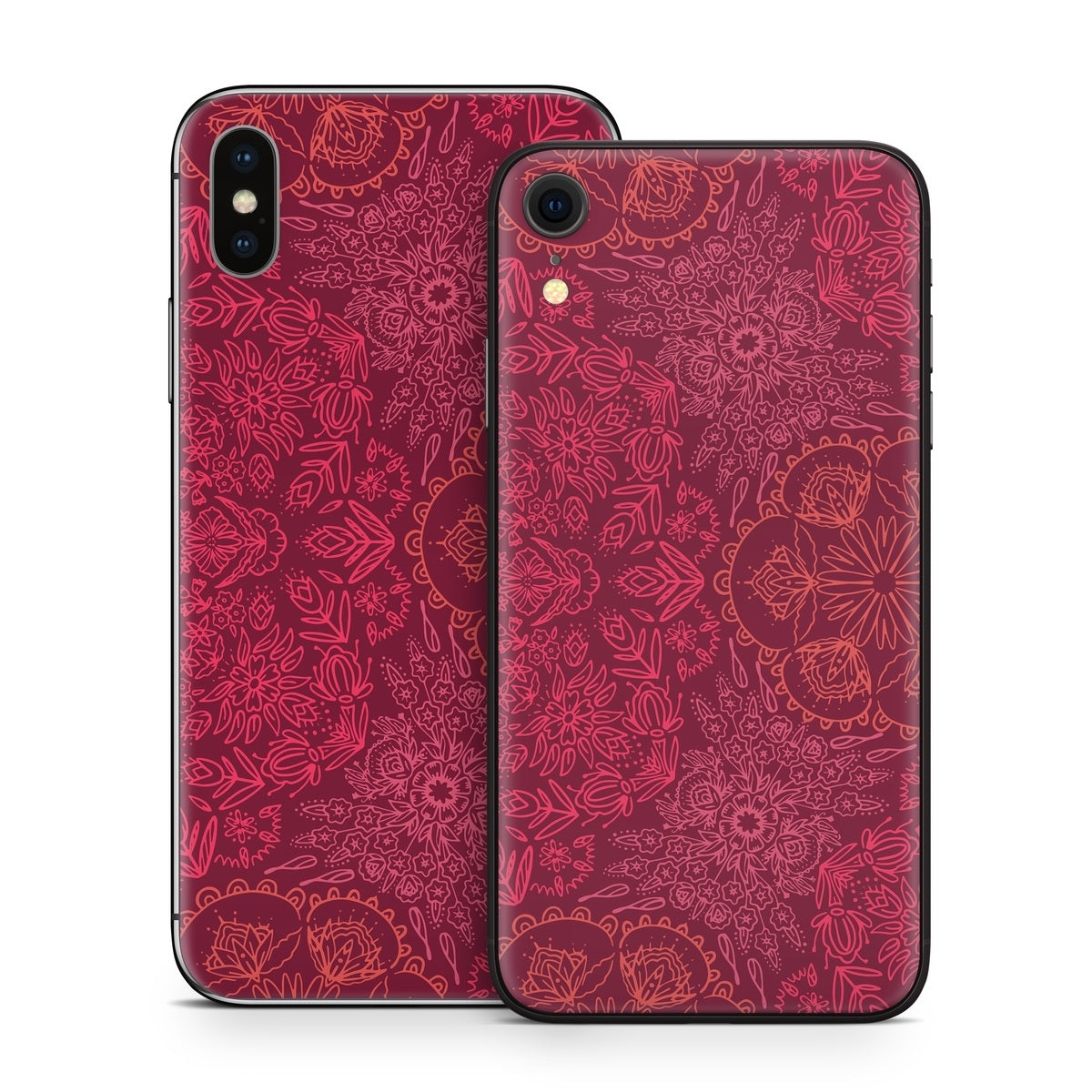 Floral Vortex - Apple iPhone X Skin