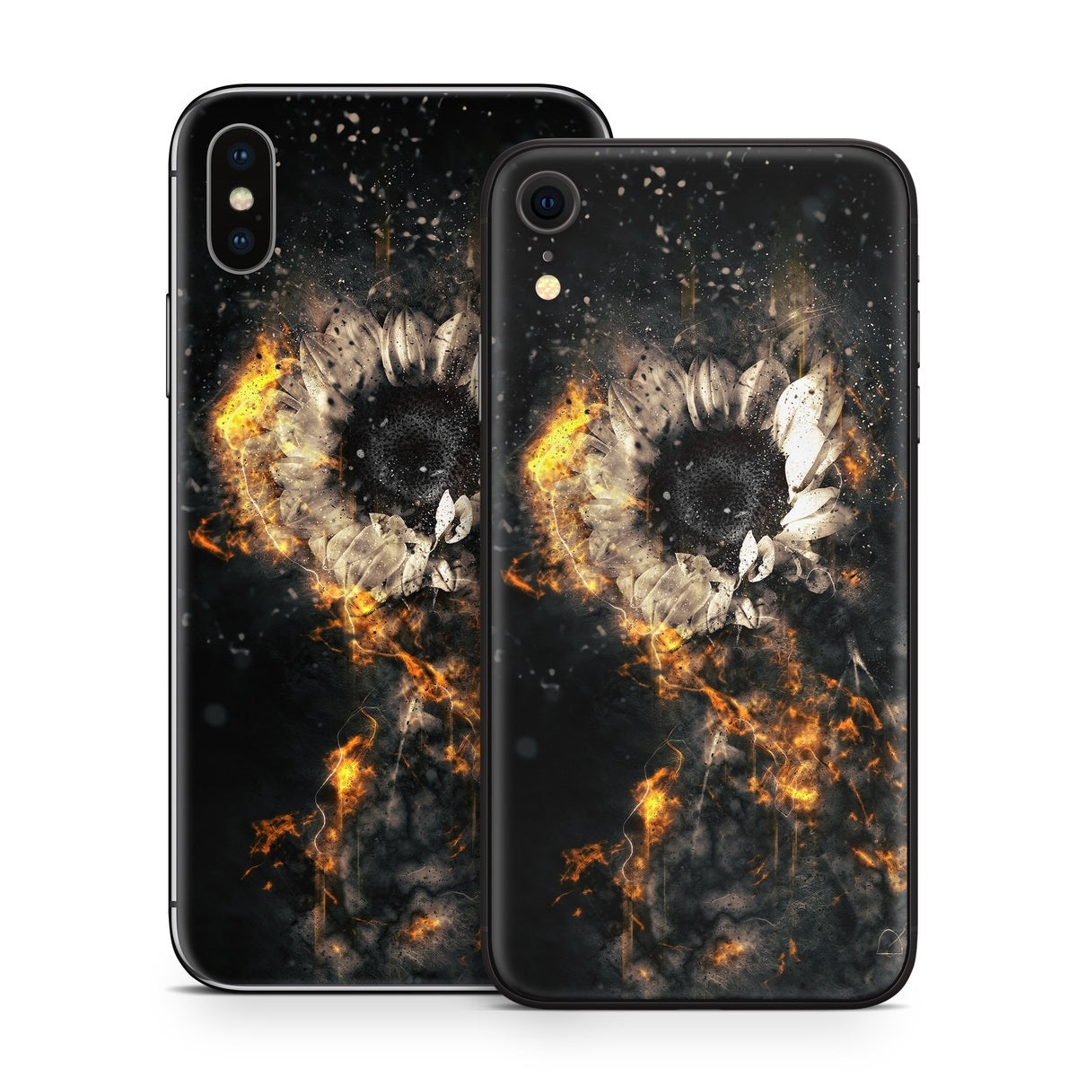 Flower Fury - Apple iPhone X Skin