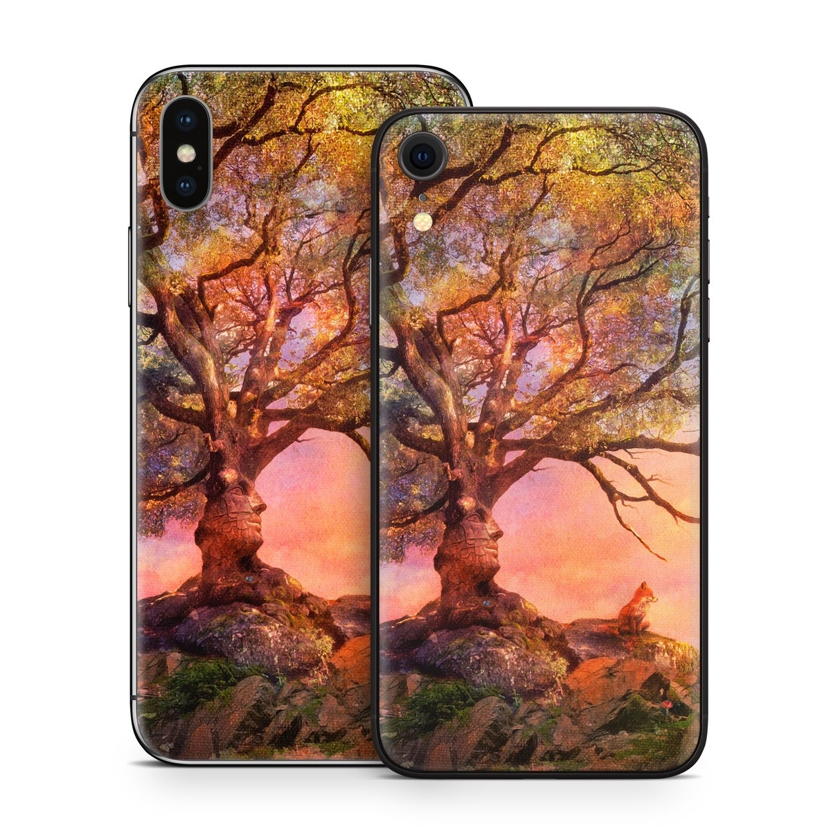 Fox Sunset - Apple iPhone X Skin