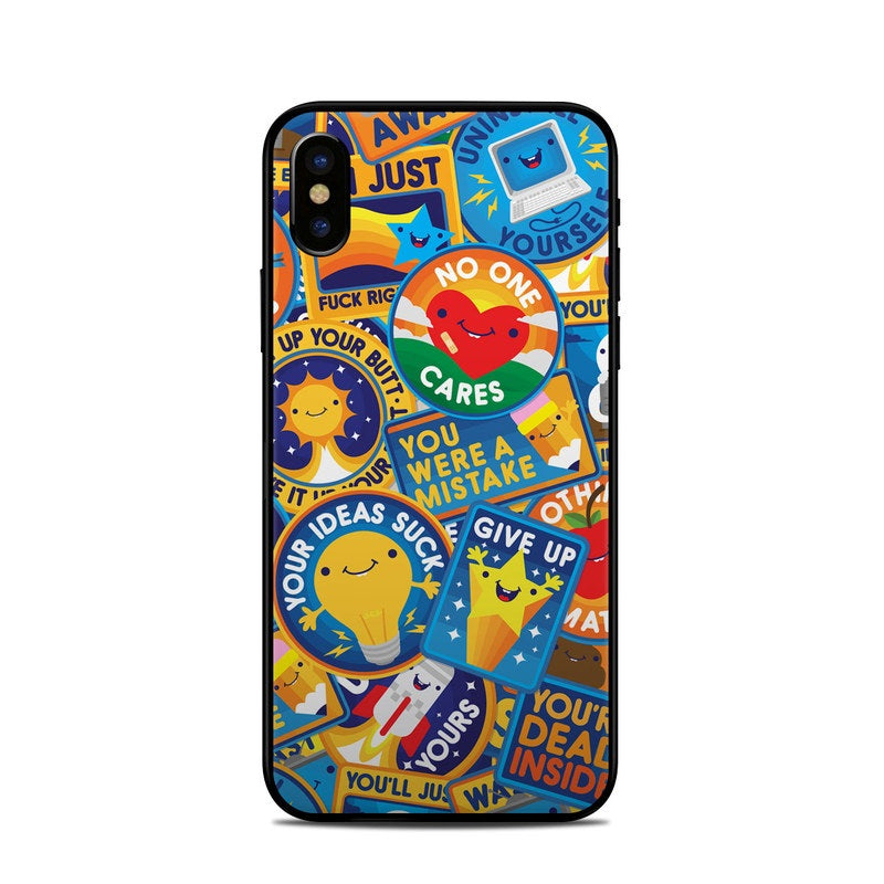 Eff Right Off - Apple iPhone X Skin