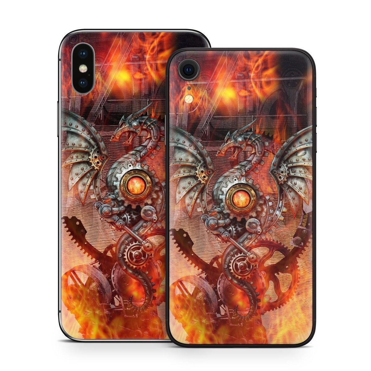 Furnace Dragon - Apple iPhone X Skin