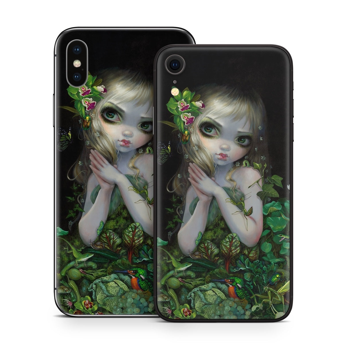 Green Goddess - Apple iPhone X Skin