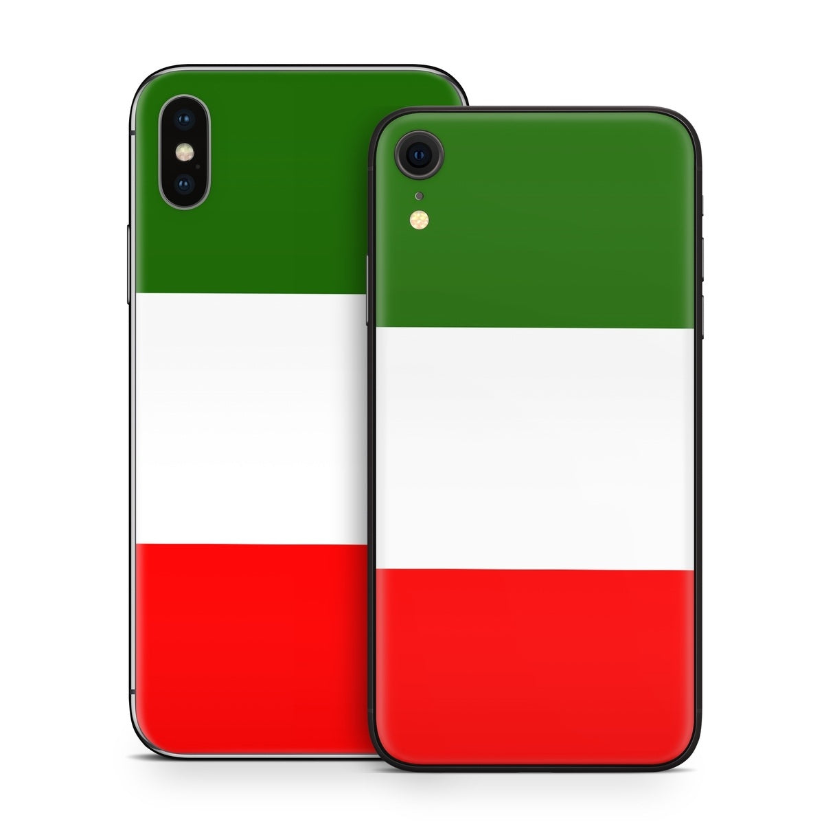 Italian Flag - Apple iPhone X Skin