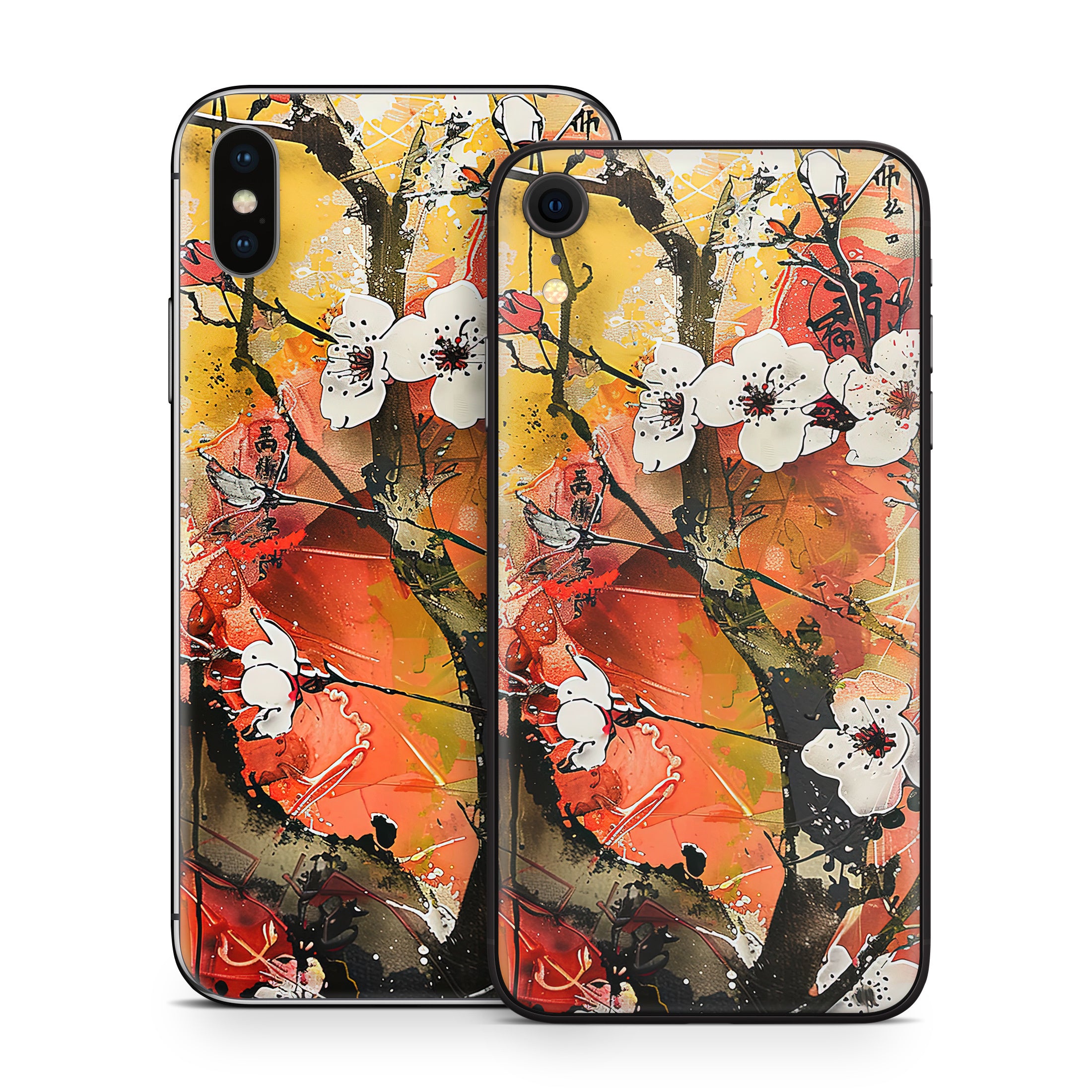 Japanese Blossoms - Apple iPhone X Skin
