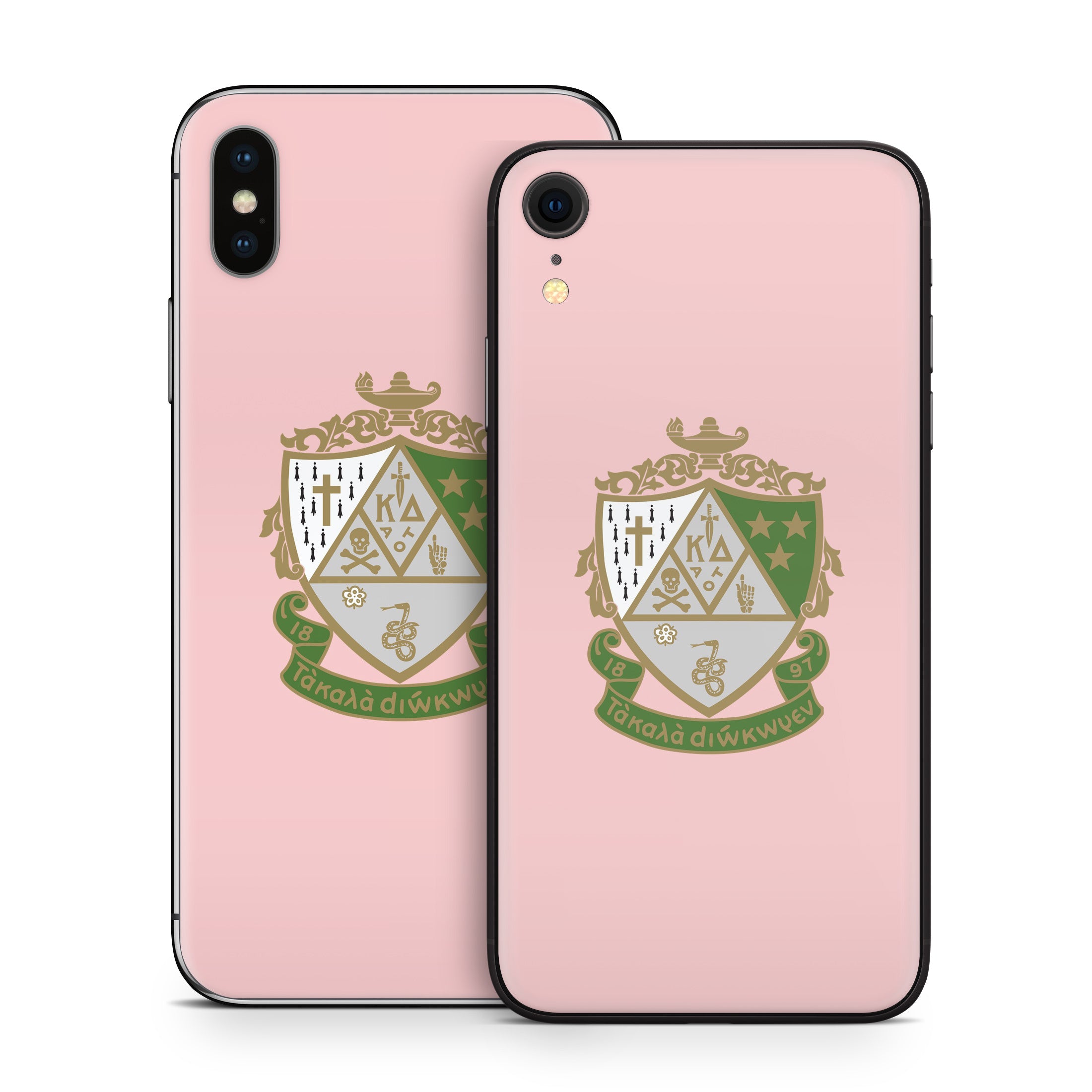 Kappa Delta Crest Blush Pink - Apple iPhone X Skin