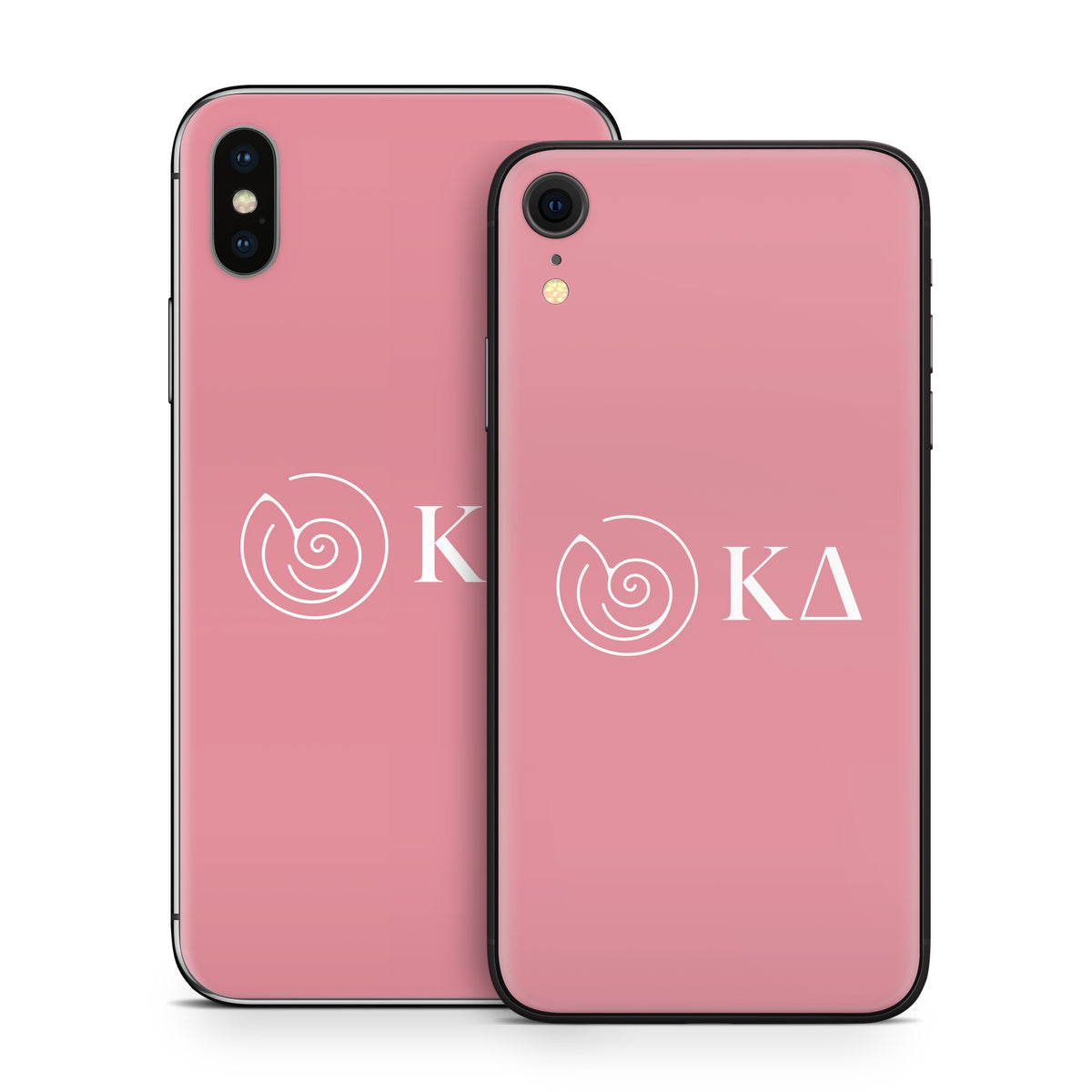 Kappa Delta Greek Letters Active Pink - Apple iPhone X Skin