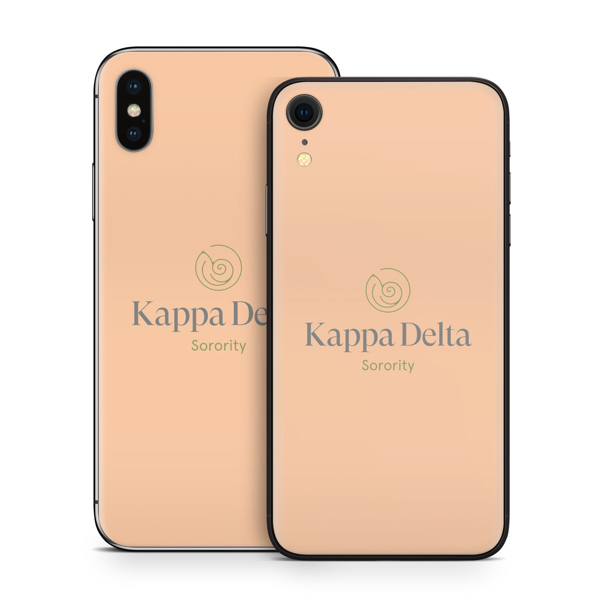 Kappa Delta Primary Logo Empowered Peach - Apple iPhone X Skin