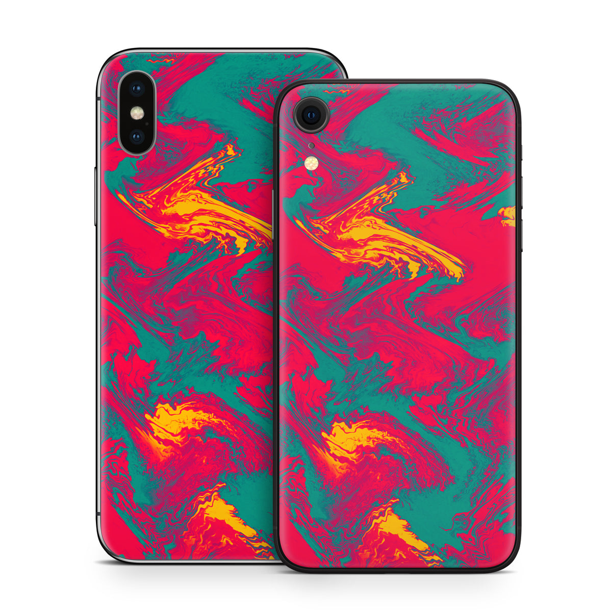Lava Flow - Apple iPhone X Skin