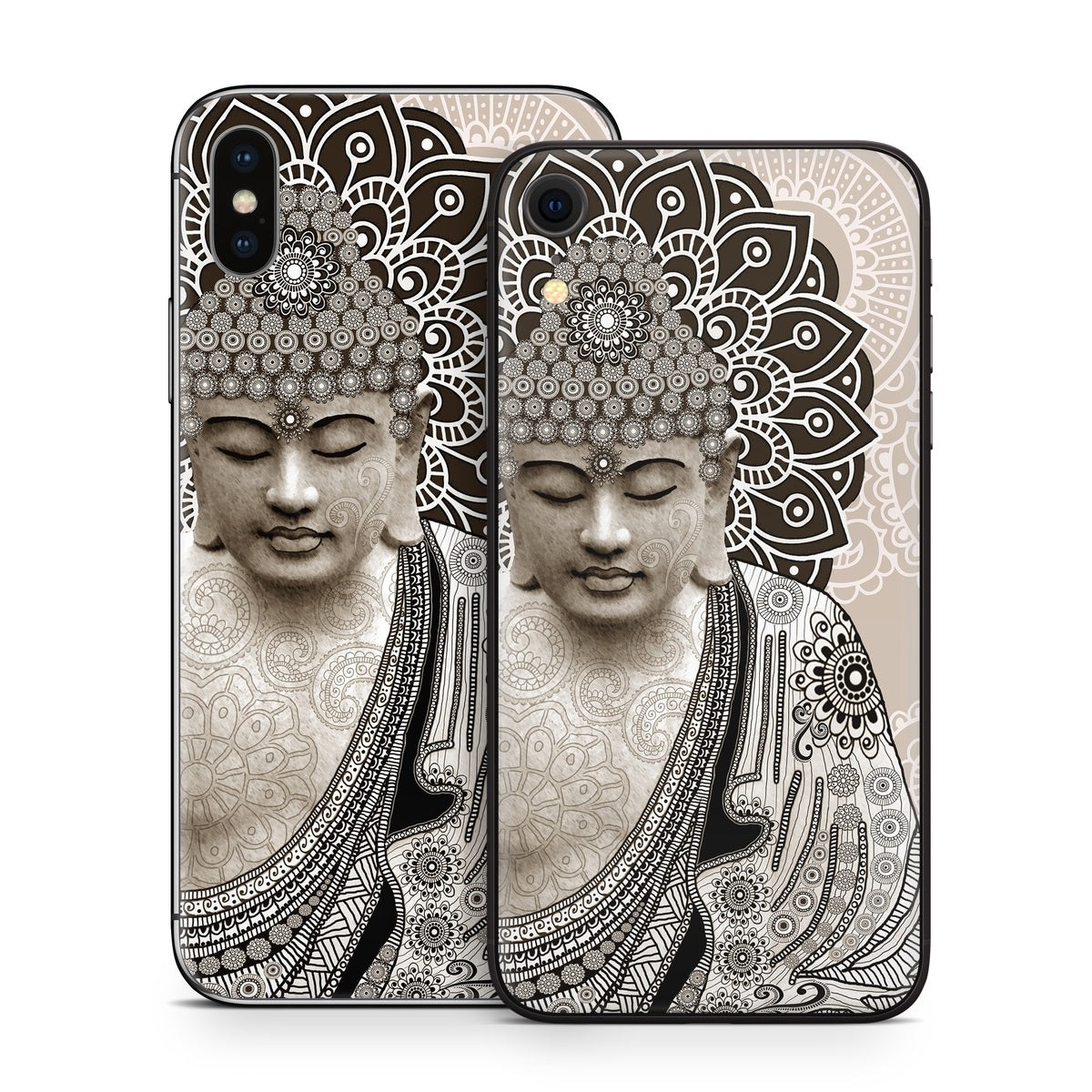 Meditation Mehndi - Apple iPhone X Skin