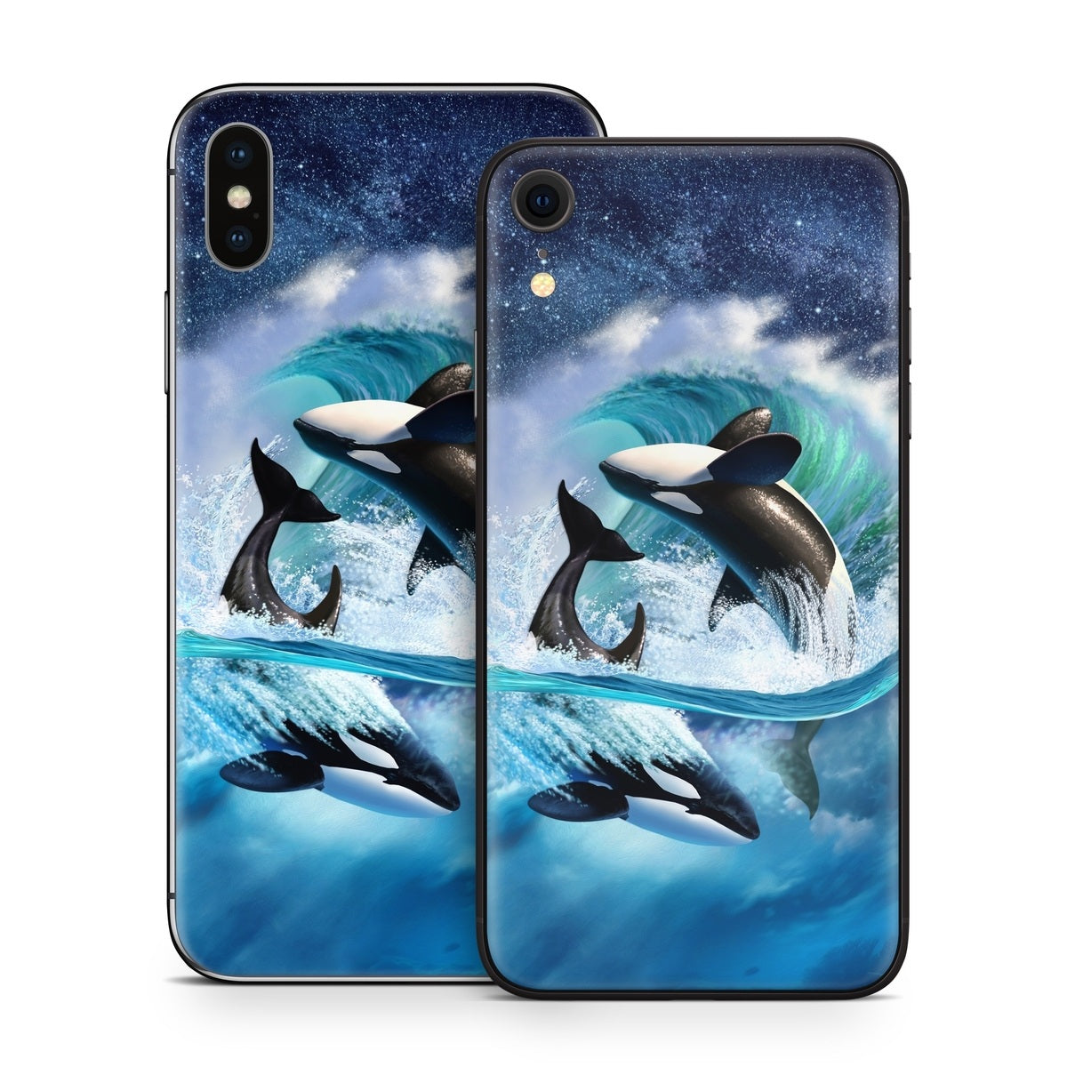 Orca Wave - Apple iPhone X Skin