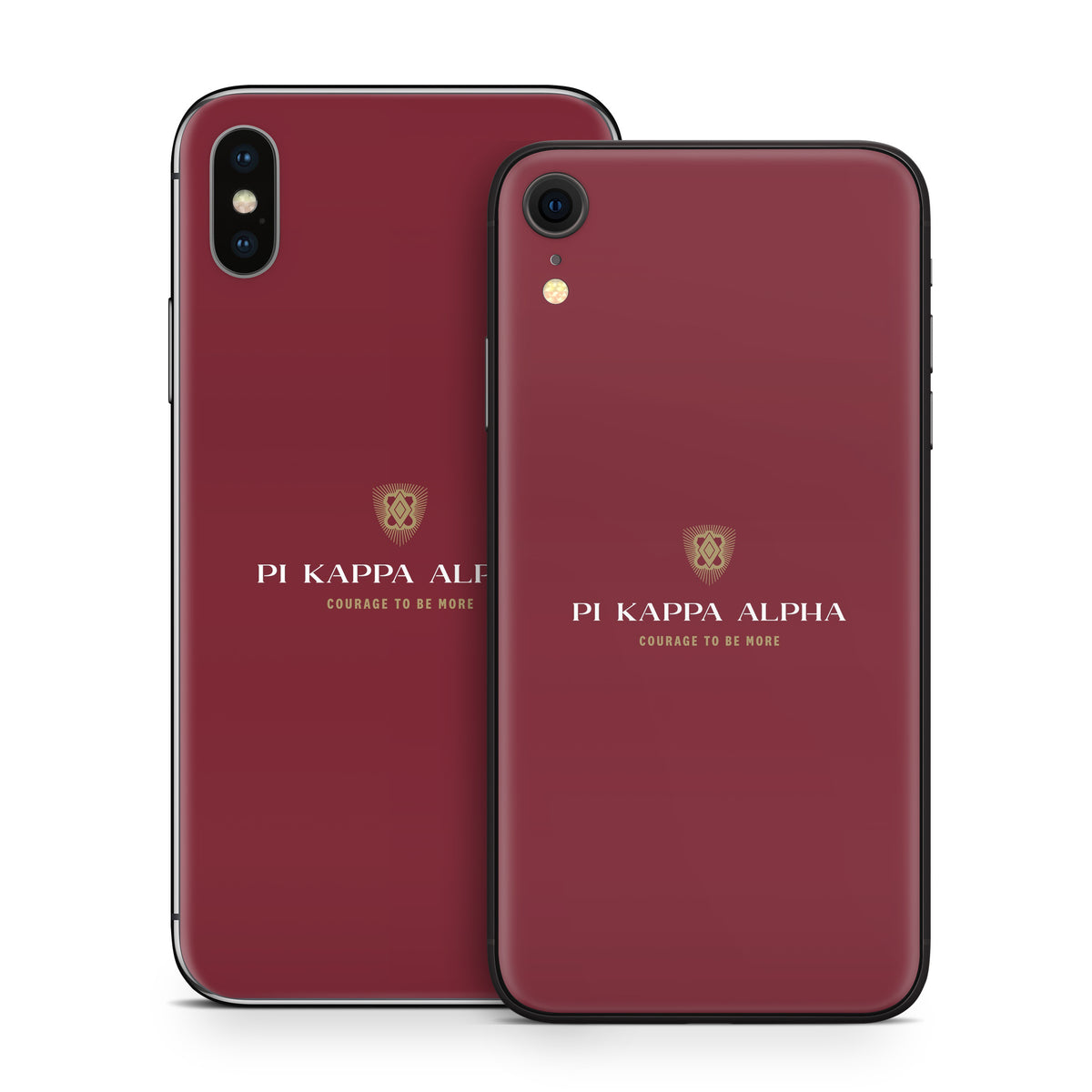 Pi Kappa Alpha Formal Logo Garnet - Apple iPhone X Skin