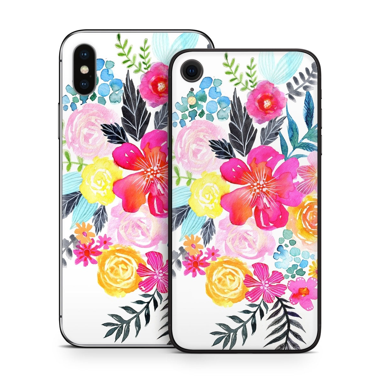 Pink Bouquet - Apple iPhone X Skin