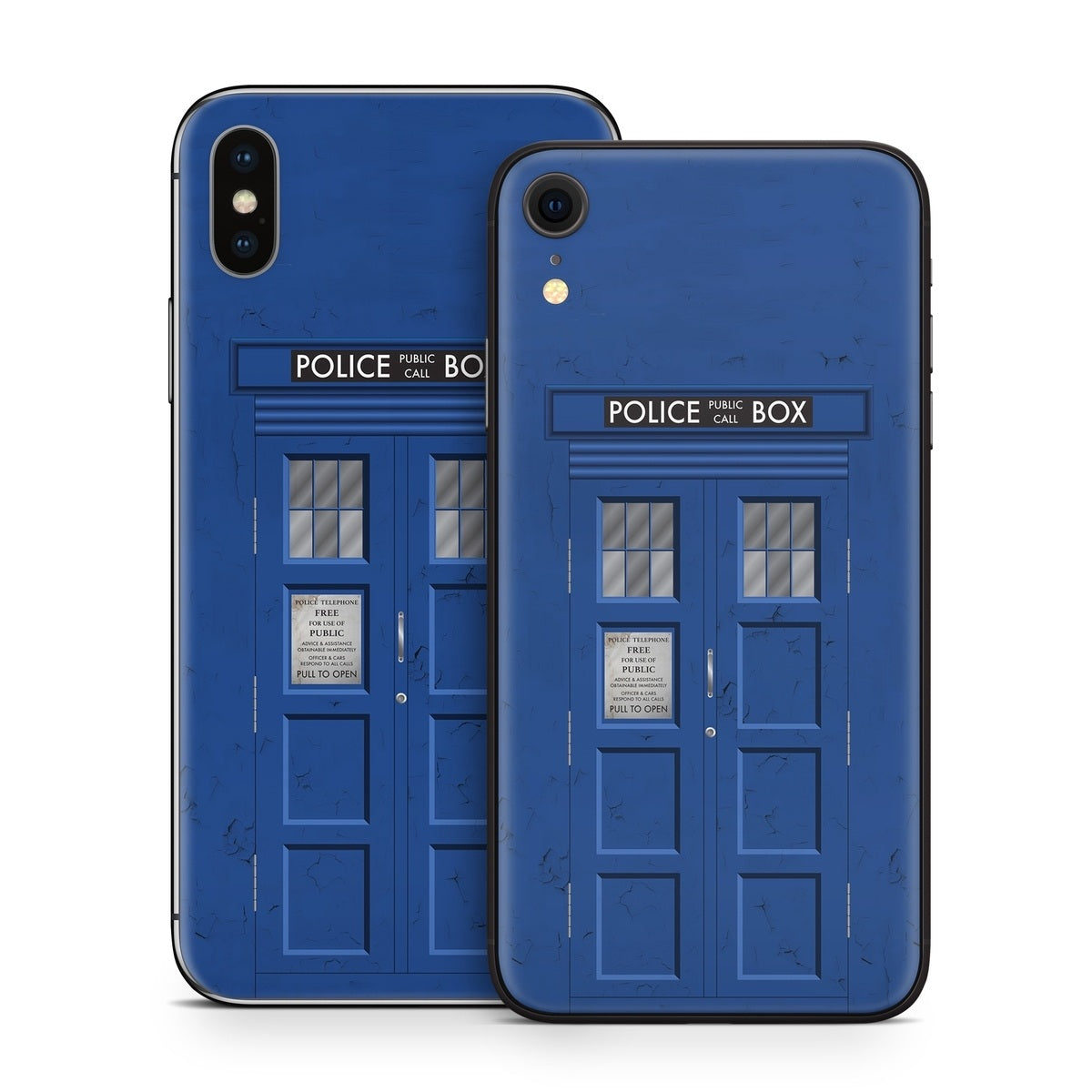 Police Box - Apple iPhone X Skin