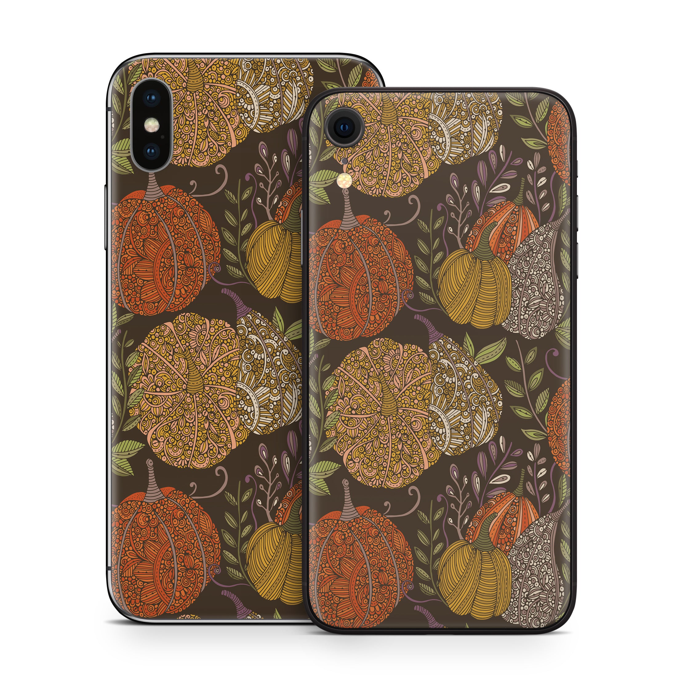 Pumpkins - Apple iPhone X Skin