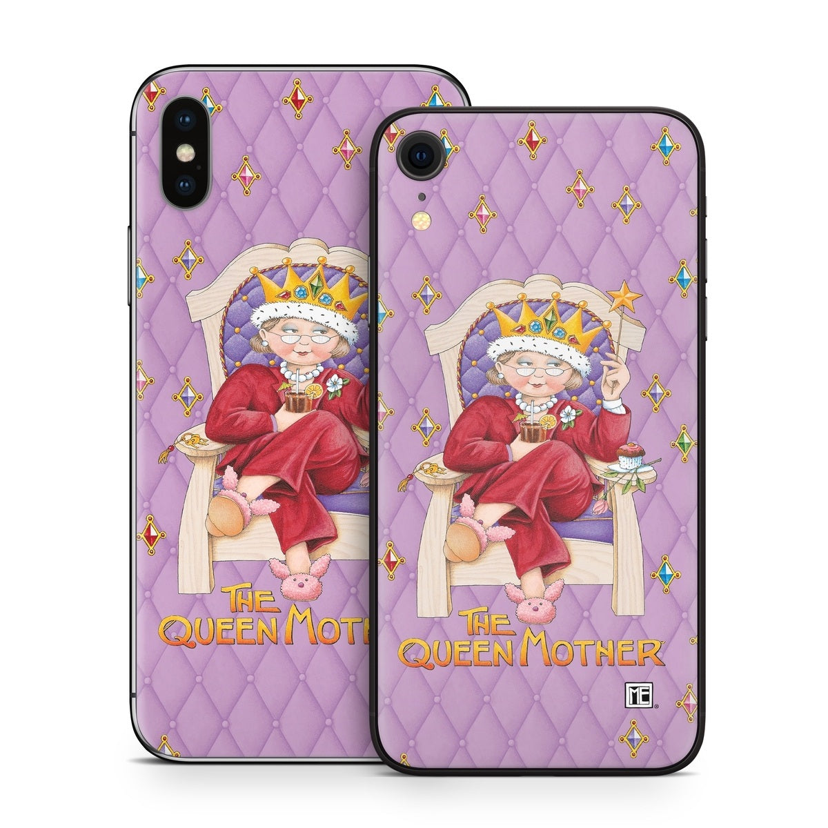 Queen Mother - Apple iPhone X Skin