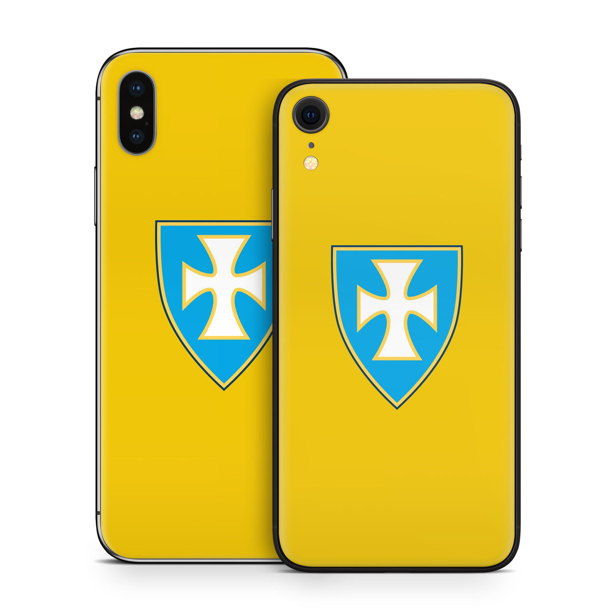 Sigma Chi Shield Gold - Apple iPhone X Skin