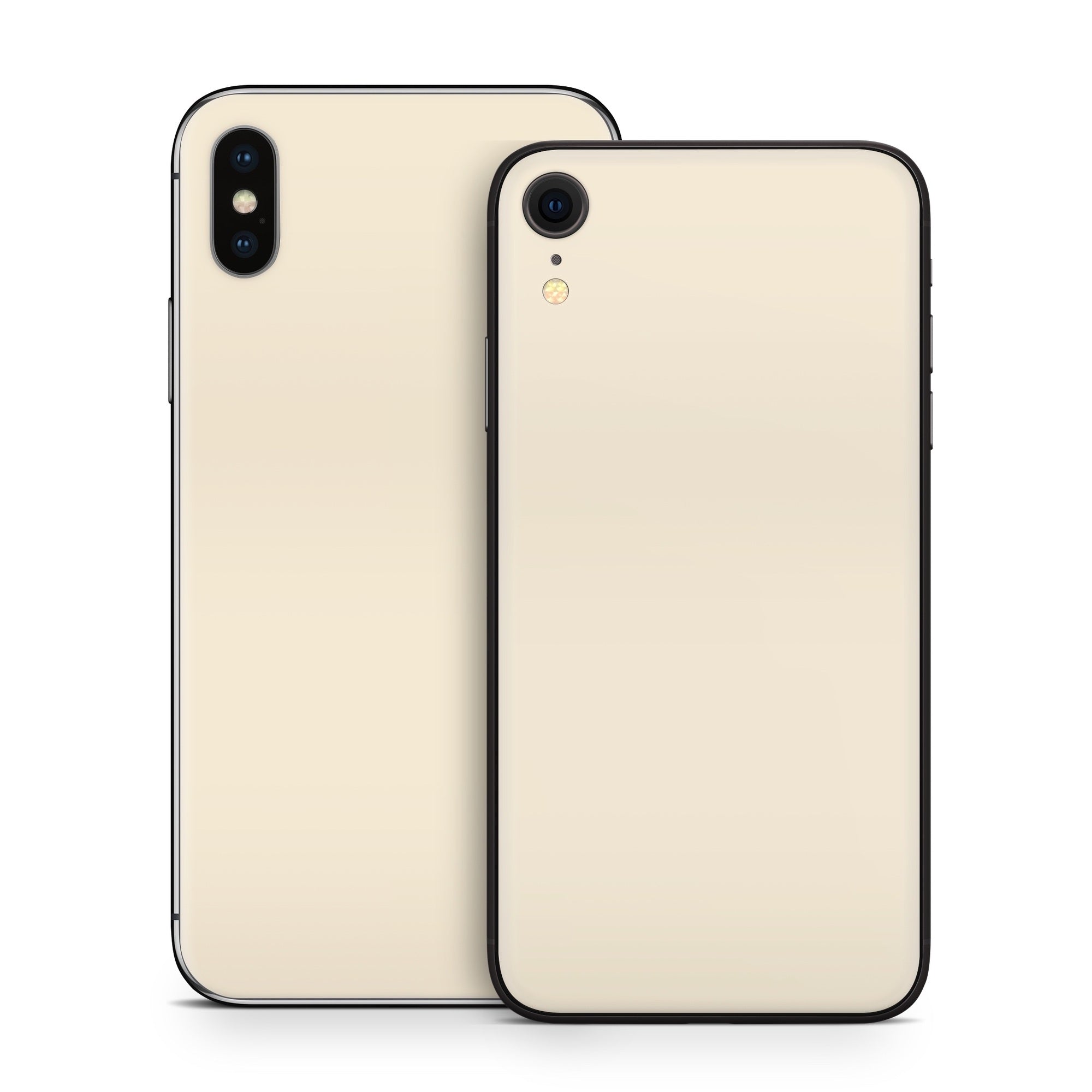 Solid State Creme - Apple iPhone X Skin