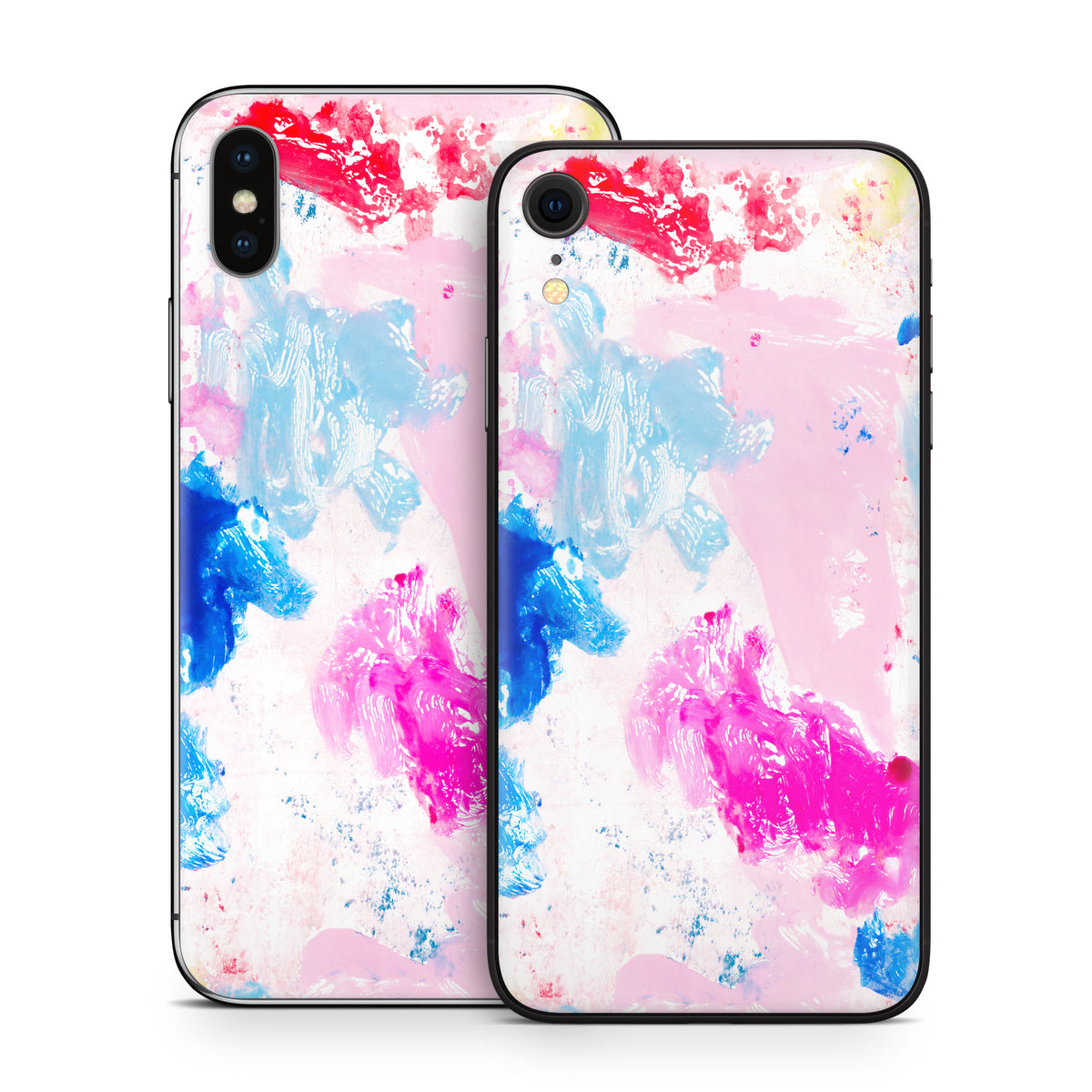 Sunny Day Finger Paint - Apple iPhone X Skin