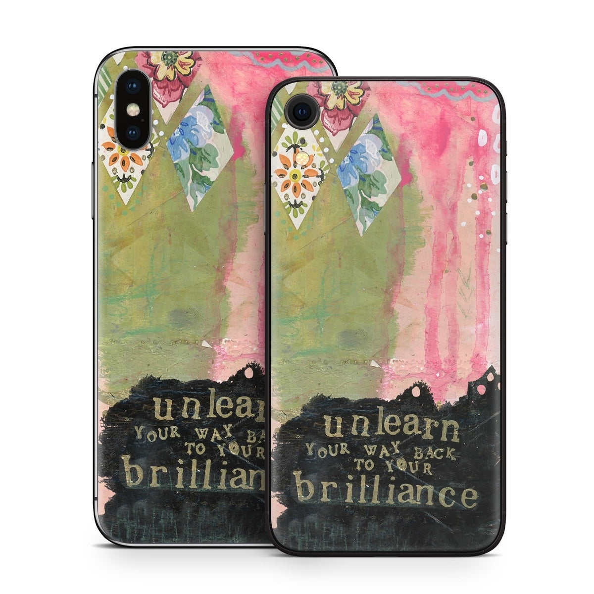 Unlearn - Apple iPhone X Skin